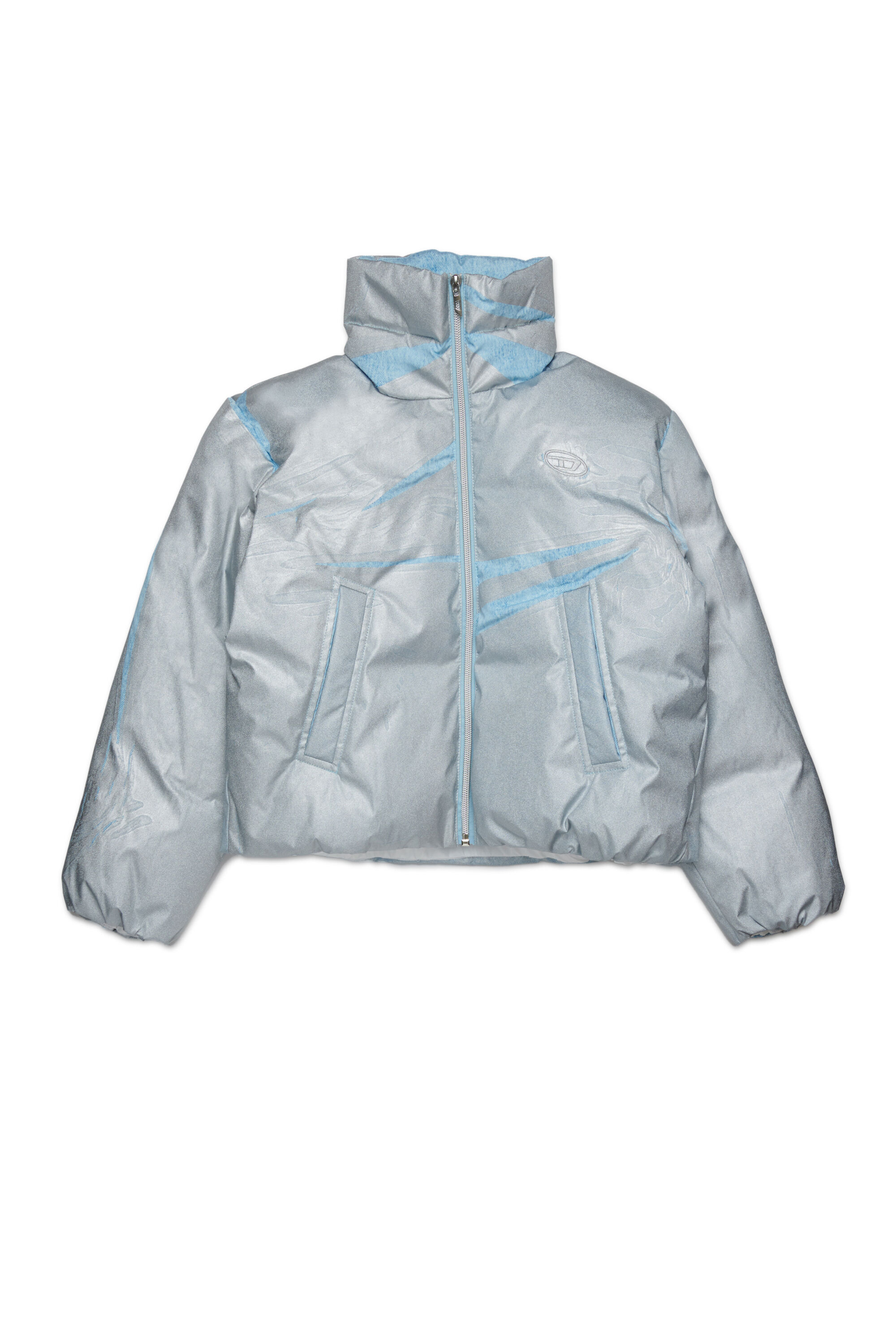 Diesel - JWHIMSY, Giacca con zip frontale Donna in Blu - 1