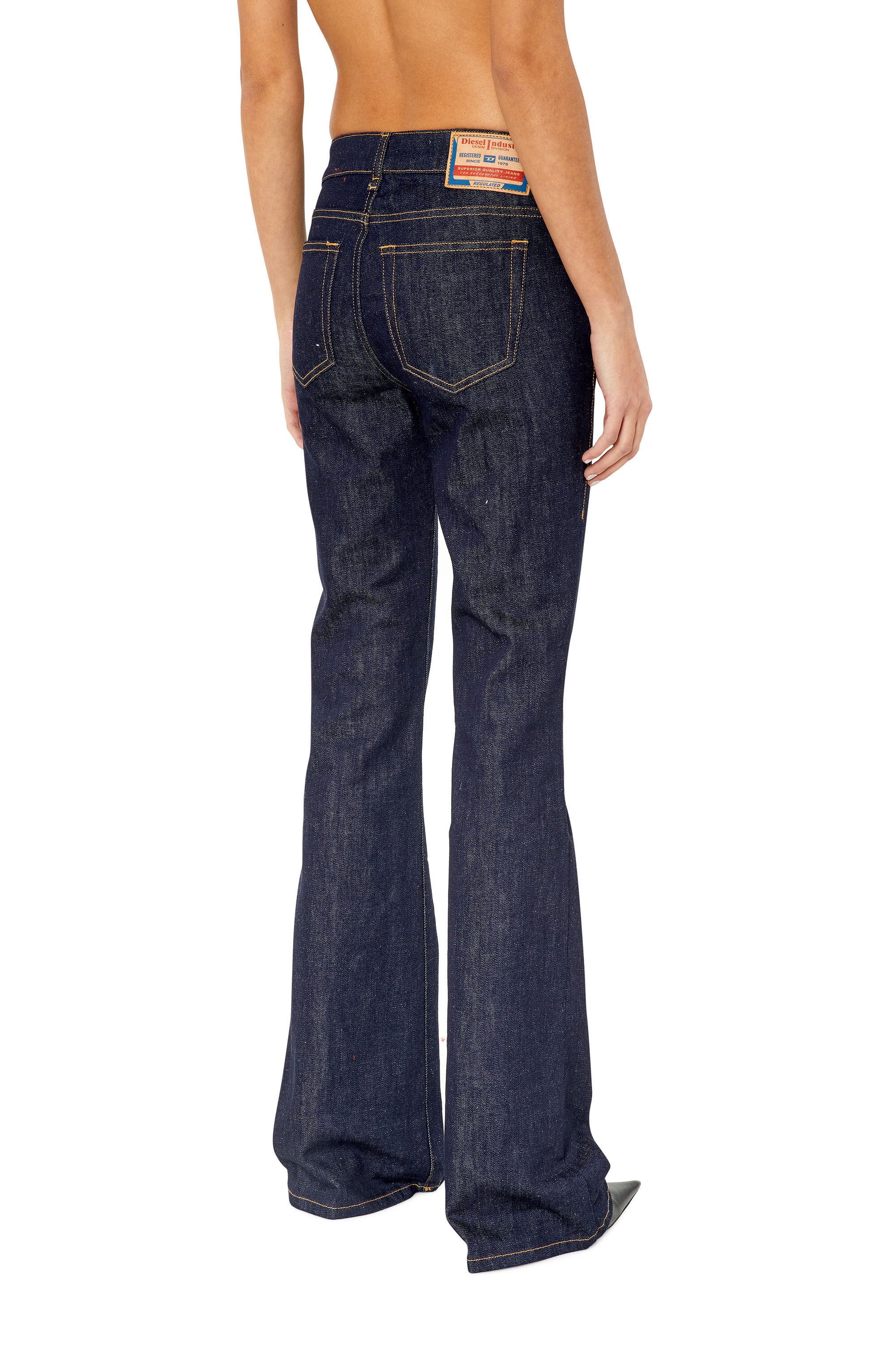 Diesel - Bootcut and Flare Jeans 1969 D-Ebbey Z9B89, Blu Scuro - Image 4