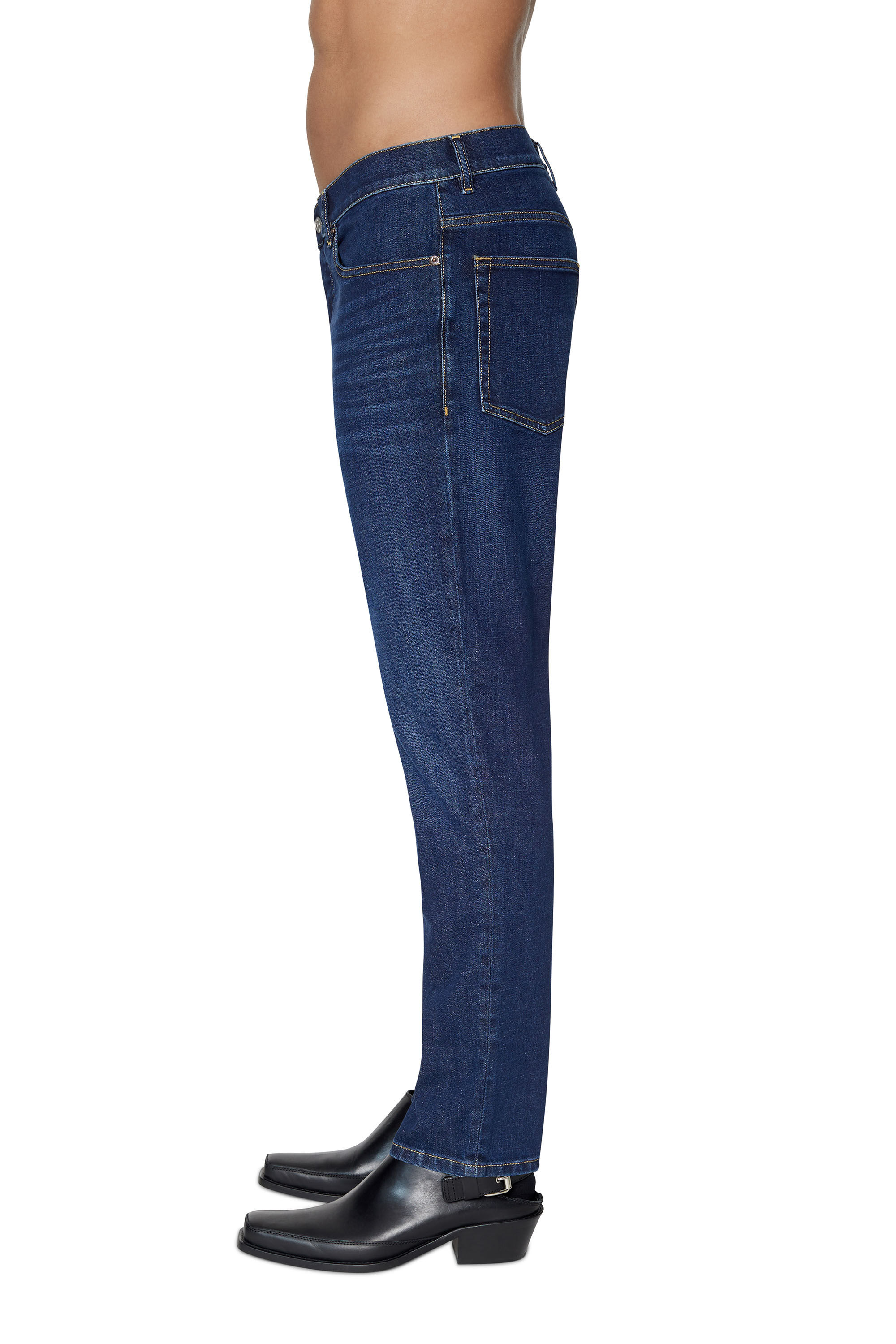 Diesel - 2005 D-FINING 09B90 Tapered Jeans, Blu Scuro - Image 5