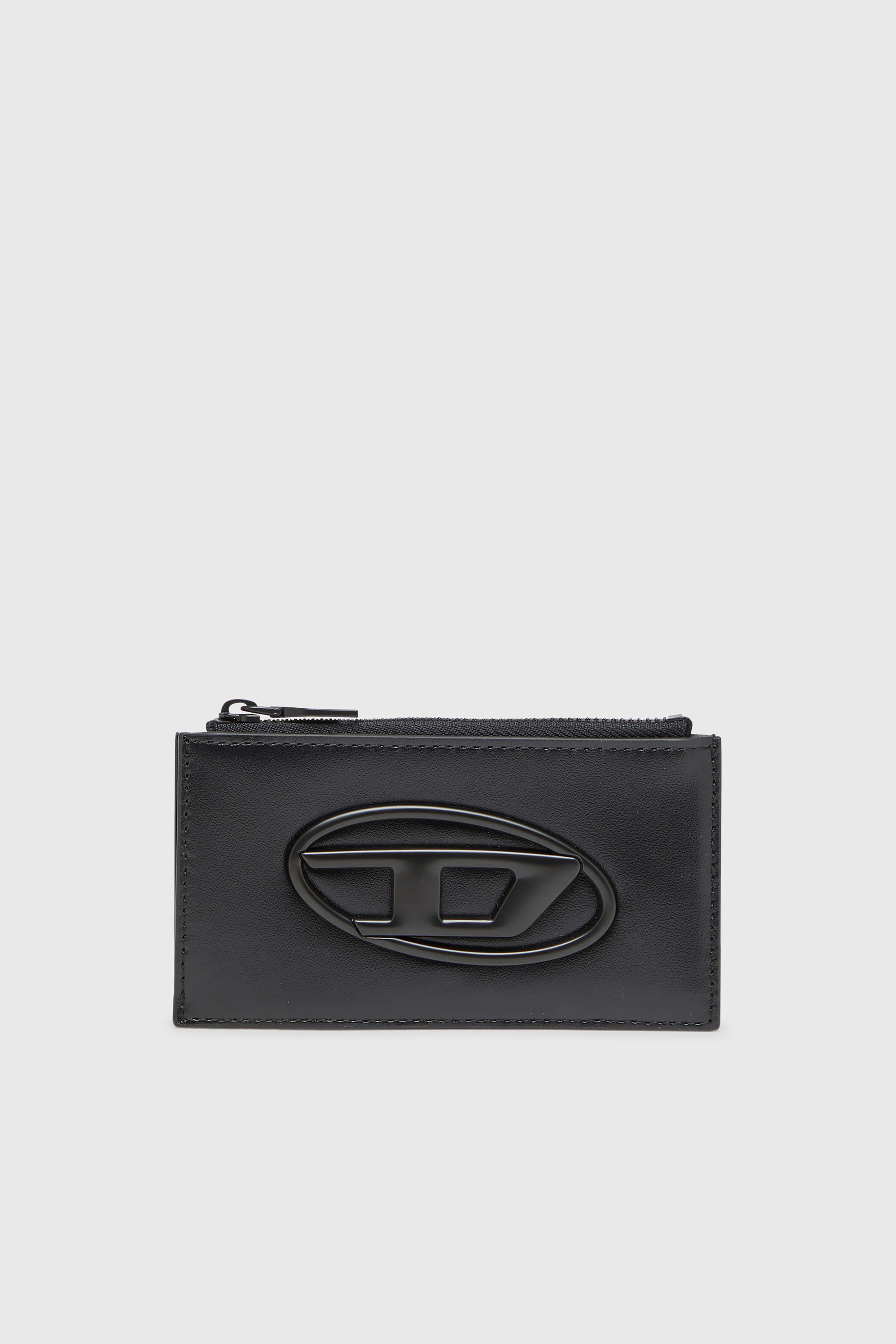 Diesel - HOLI-D CARD HOLDER III, Portacarte in pelle Uomo in Nero - 1