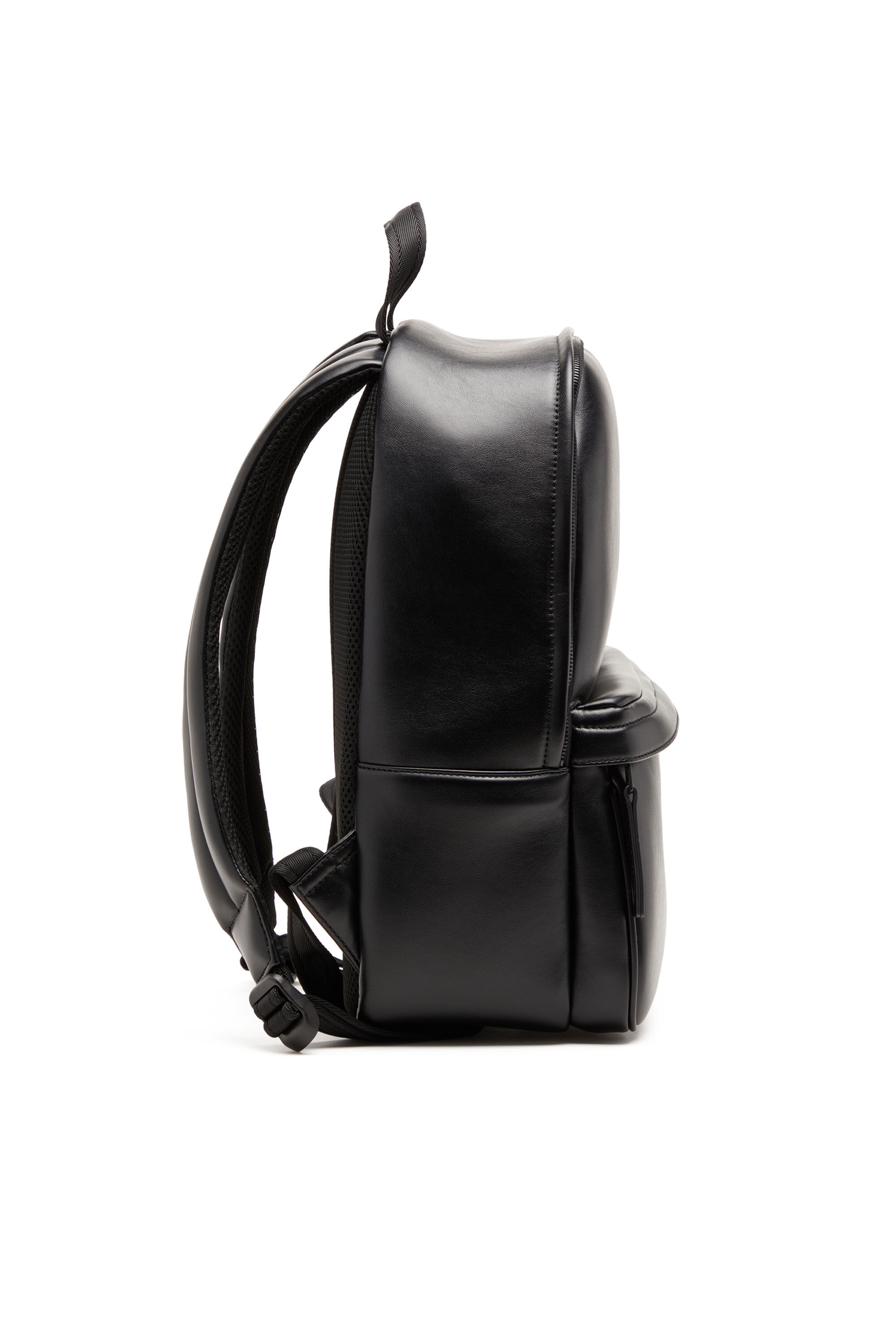 Men s Holi D Backpack in bonded neoprene Black Diesel