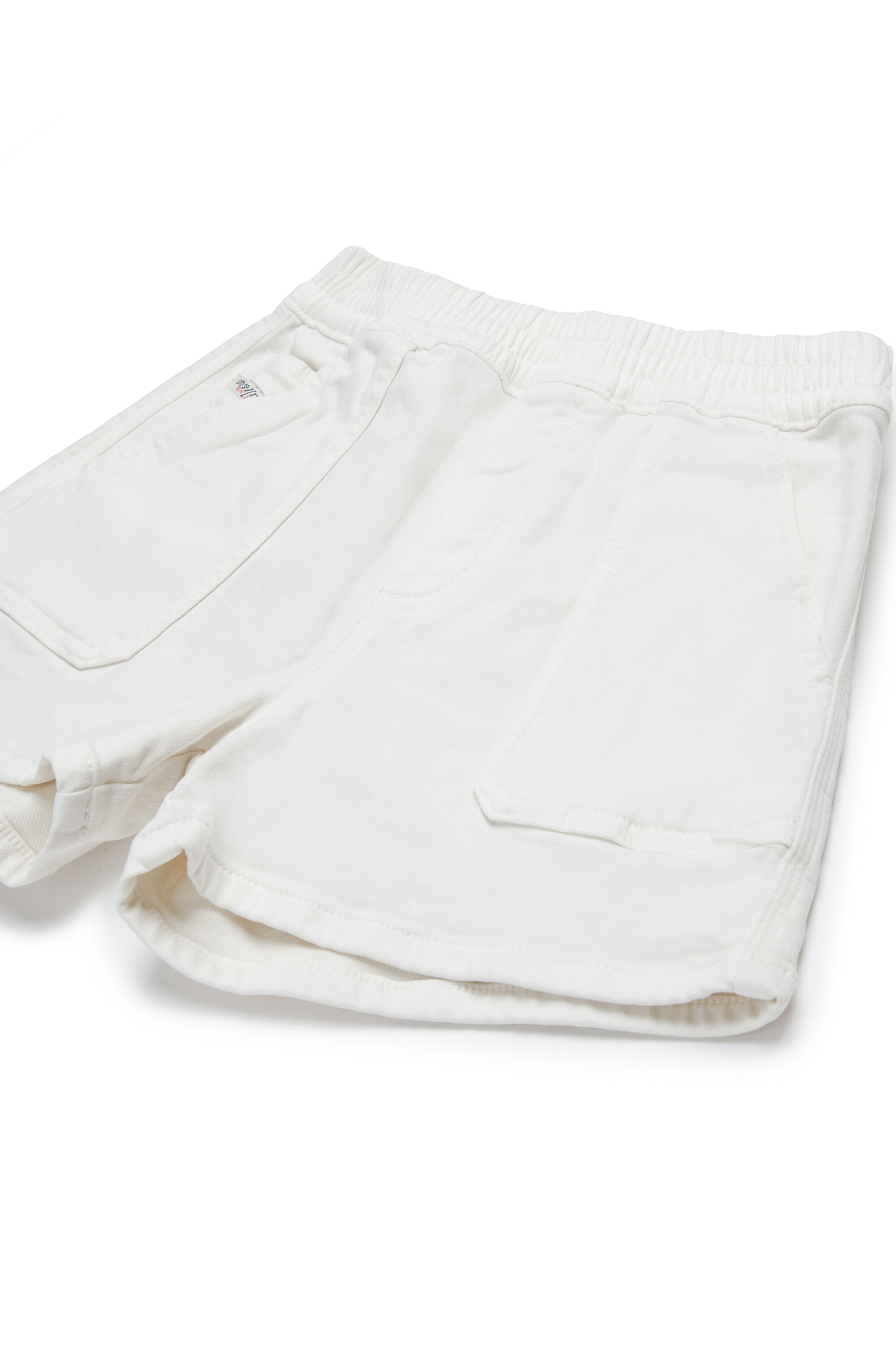 Diesel - PINTY JJJ, Shorts elasticizzati in JoggJeans colorato Donna in Bianco - 3