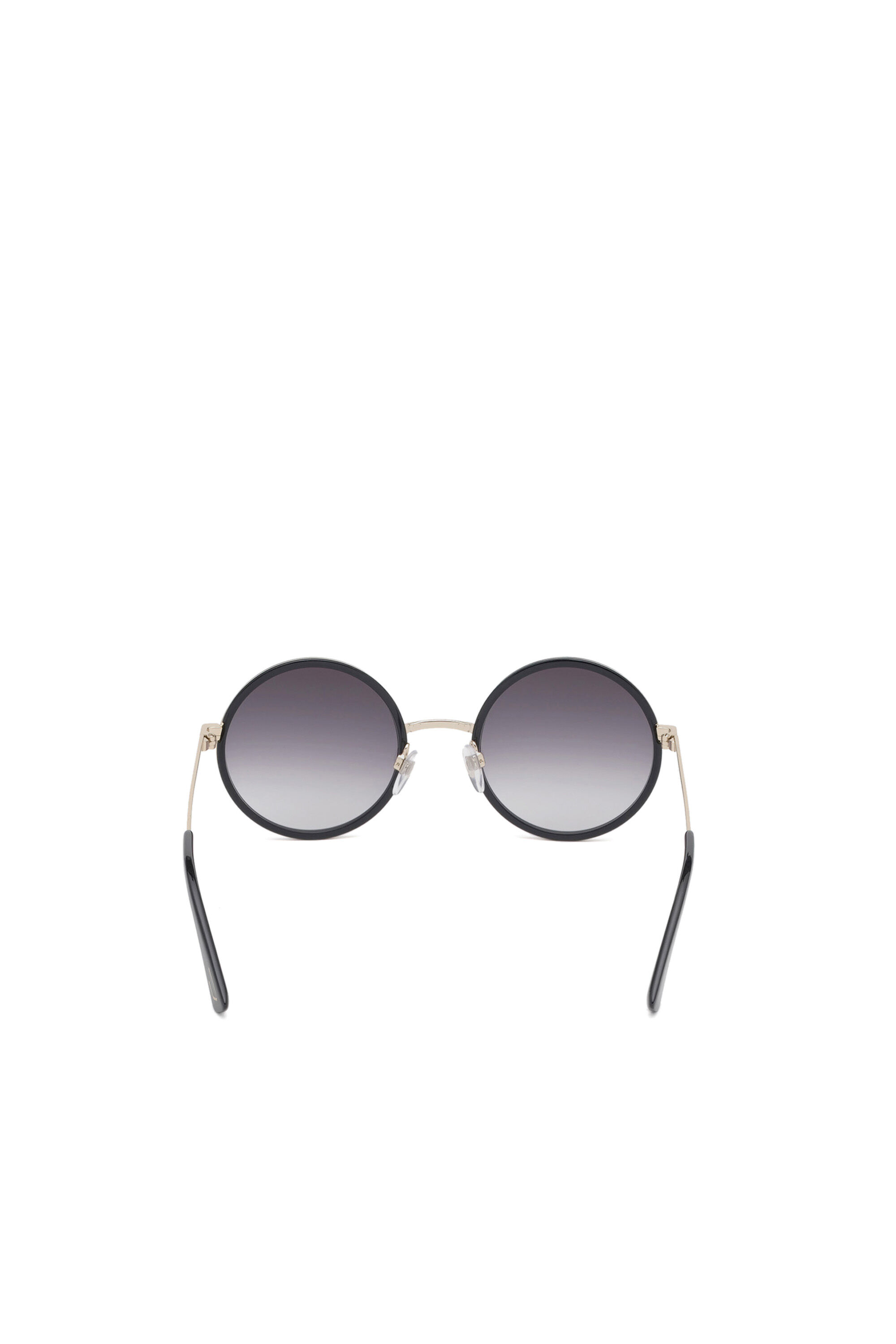 Diesel - DL0276, Occhiale  in acetato con forma arrotondata Donna in Nero - 3