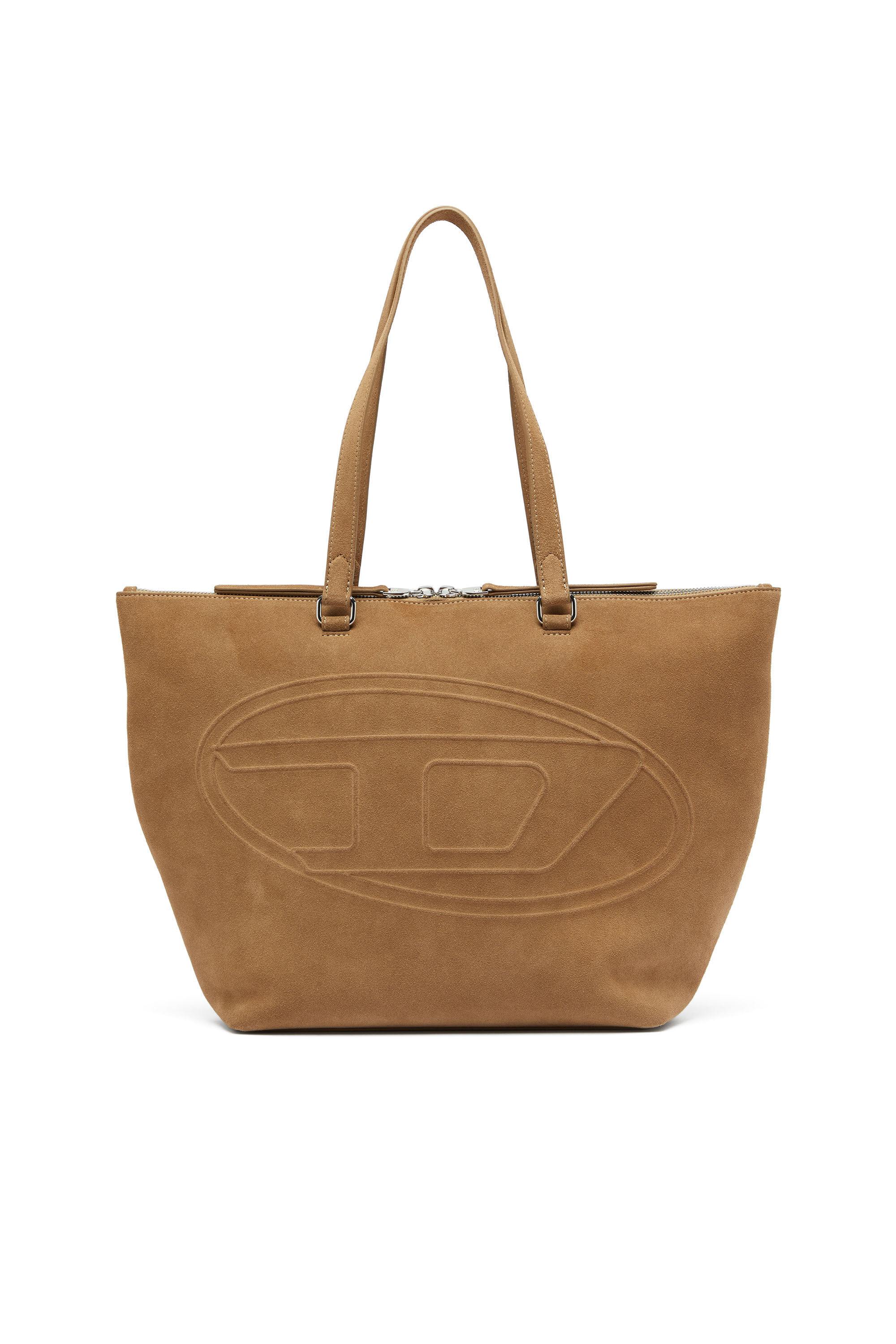 Diesel - 1DR DOME TOTE E/W, 1DR Dome - Borsa tote scamosciata con Logo Oval D Unisex in ToBeDefined - 1