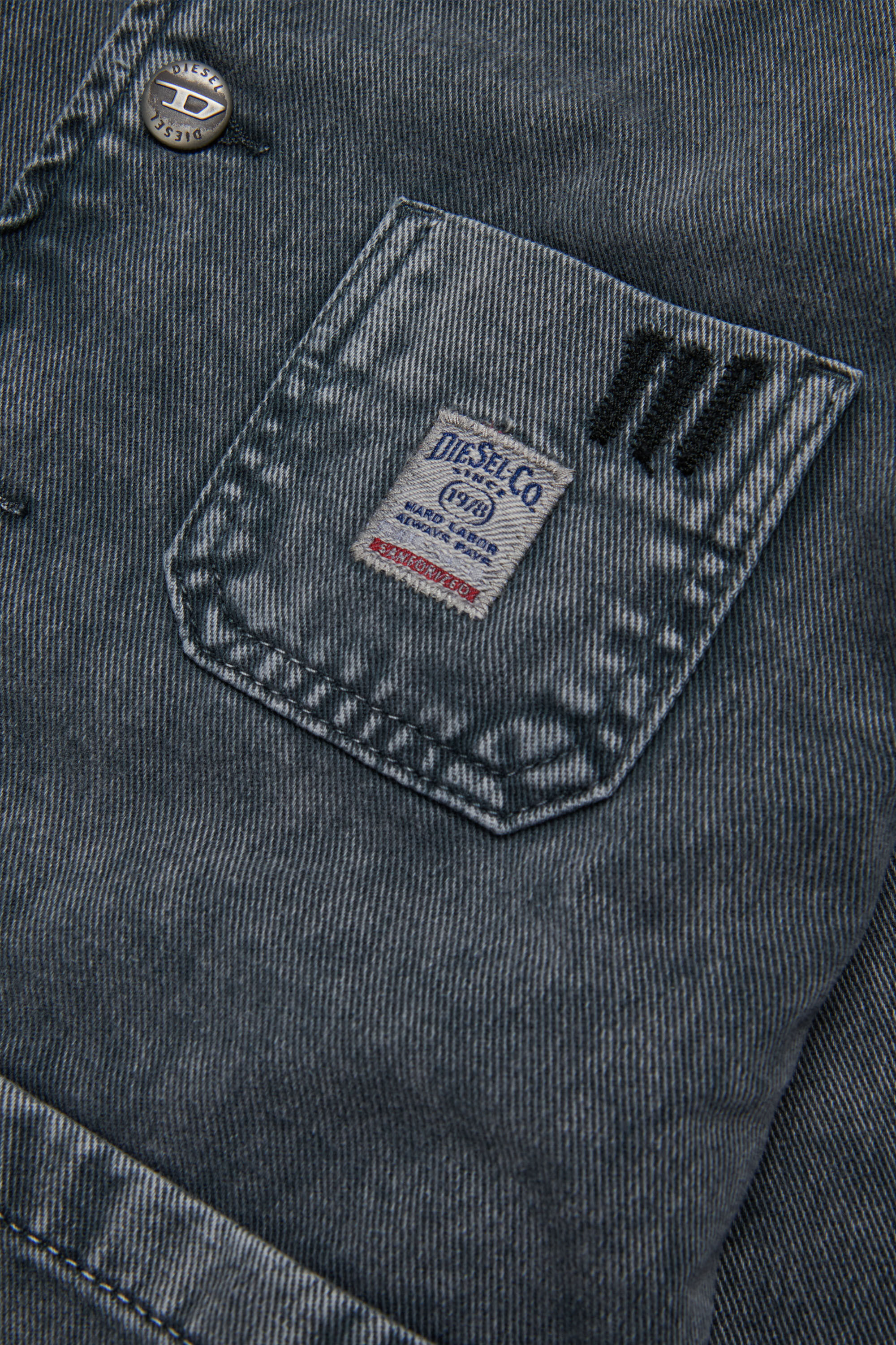 Diesel - JSTACK, Giacca stile workwear Uomo in Grigio - 4
