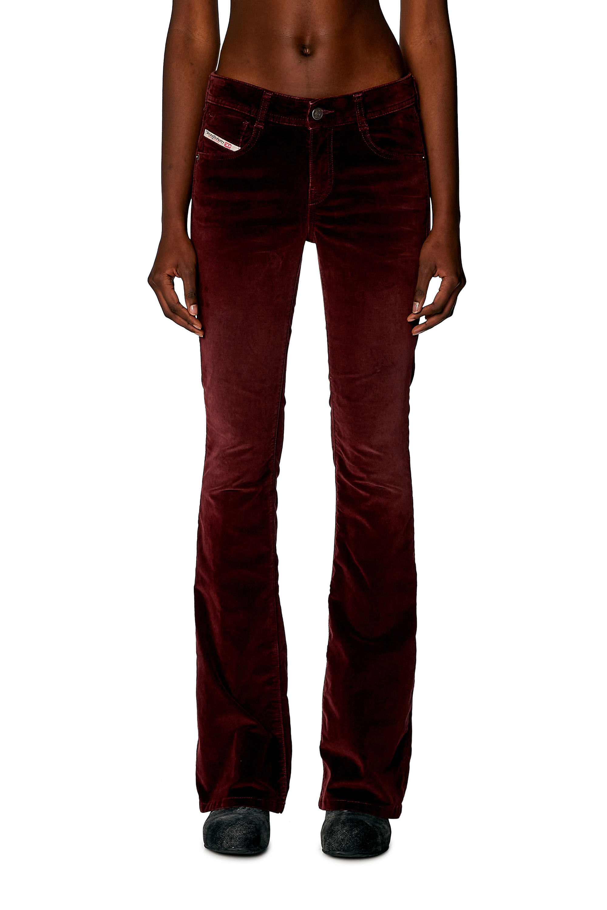 Diesel - Bootcut and Flare Jeans 1969 D-Ebbey 003HL, Rosso - Image 3