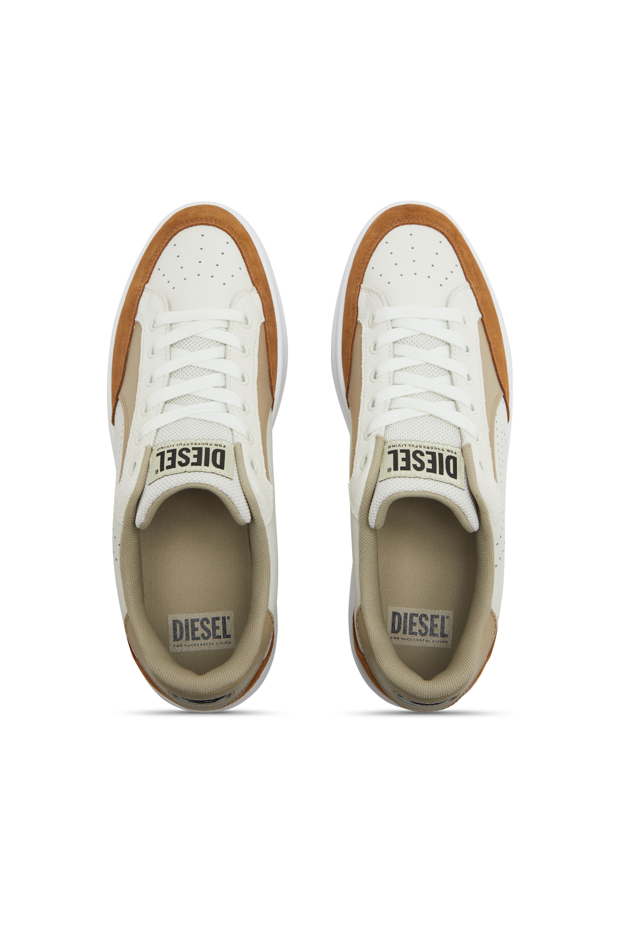 S-DAKOTA LOW, Marrone/Bianco