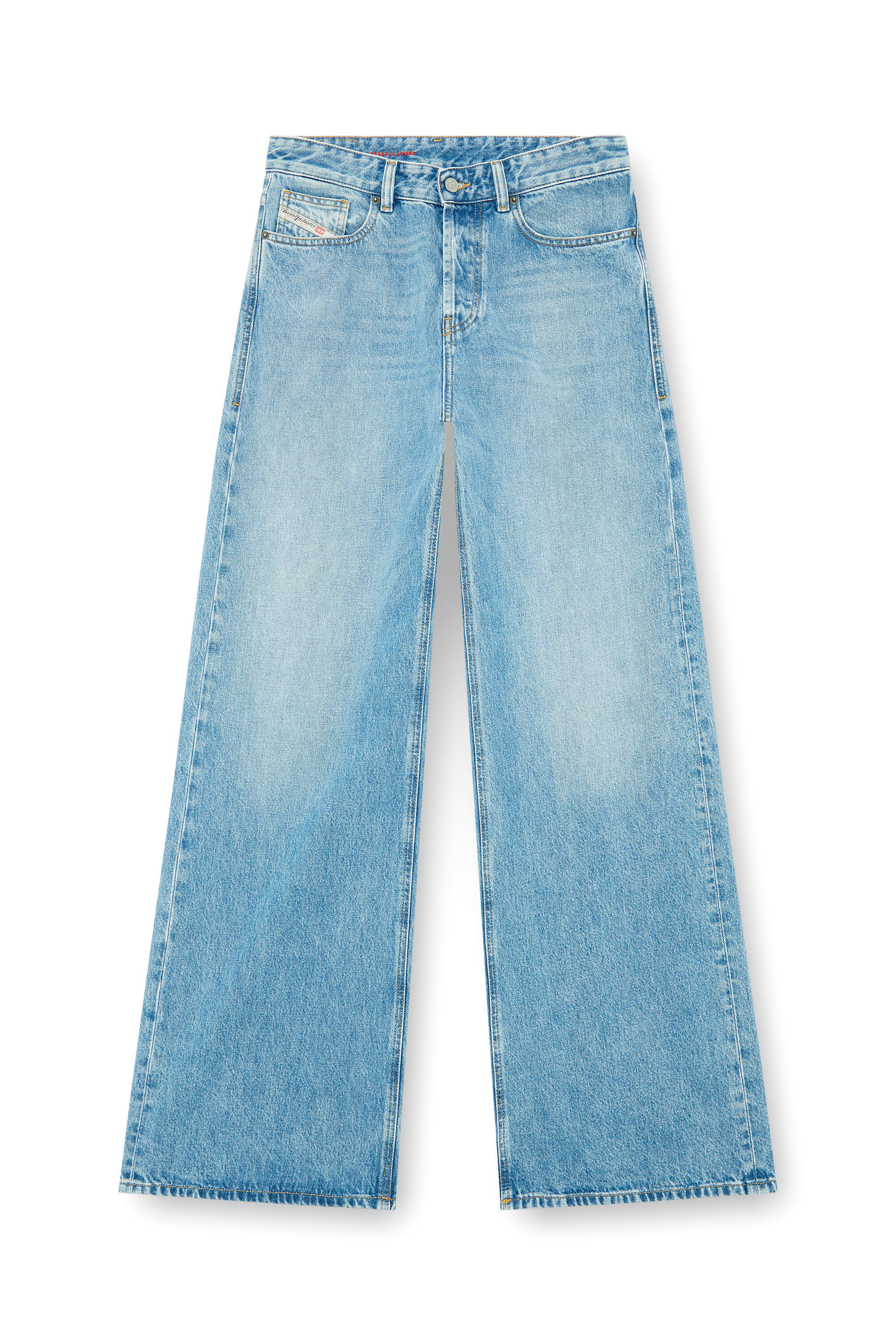 Diesel - Relaxed Jeans 1996 D-Sire 09I29 Unisex, Blu Chiaro - Image 8