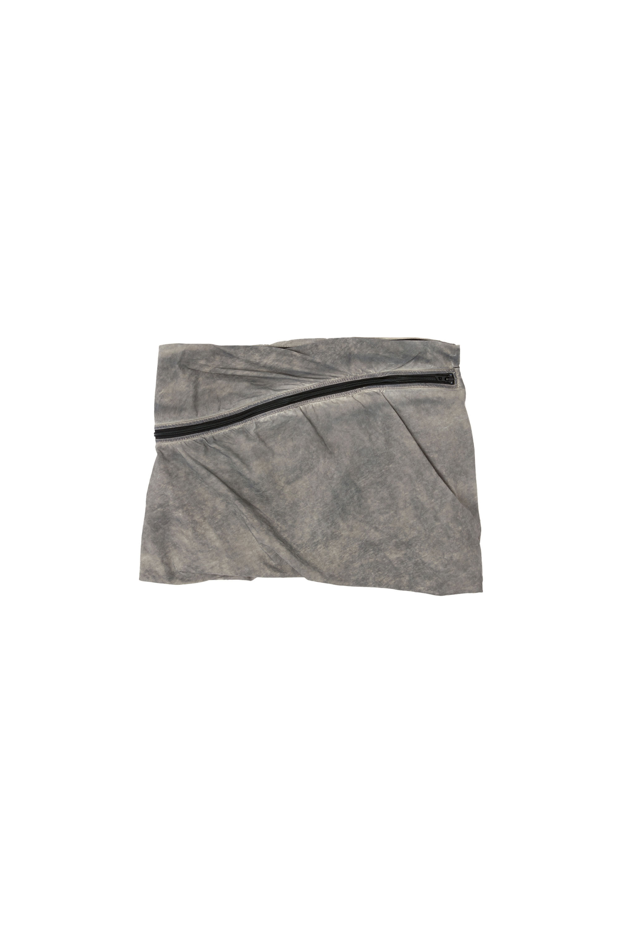 Diesel - O-RIGIN, Gonna a palloncino con tasca Donna in Grigio - 2