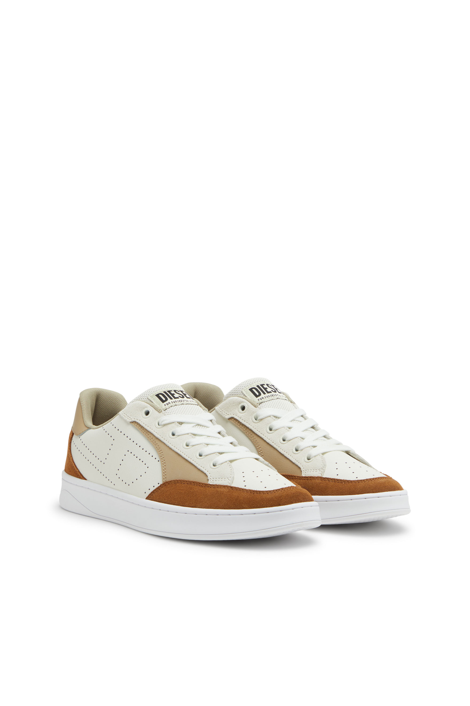 S-DAKOTA LOW, Marrone/Bianco