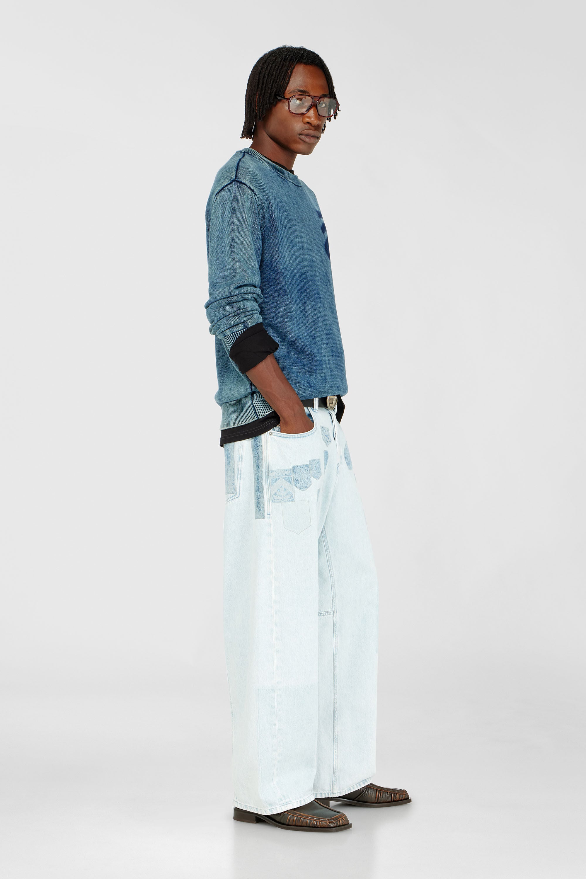 Diesel - Relaxed Jeans 1997 D-Enim-M 0IFBQ Unisex, Blu Chiaro - Image 2