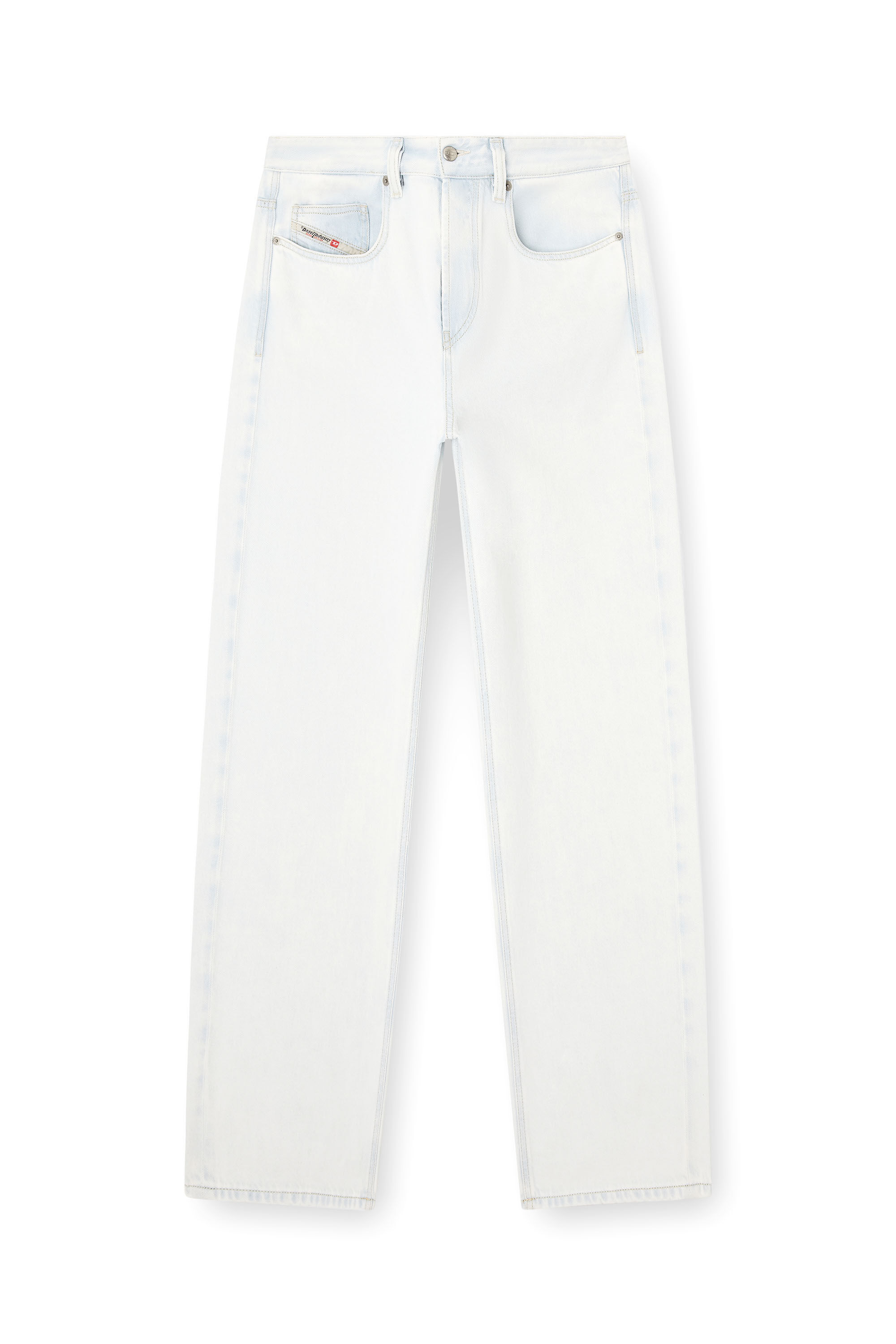 Diesel - Relaxed Jeans 2001 D-Macro 09M08 Uomo, Blu Chiaro - Image 2
