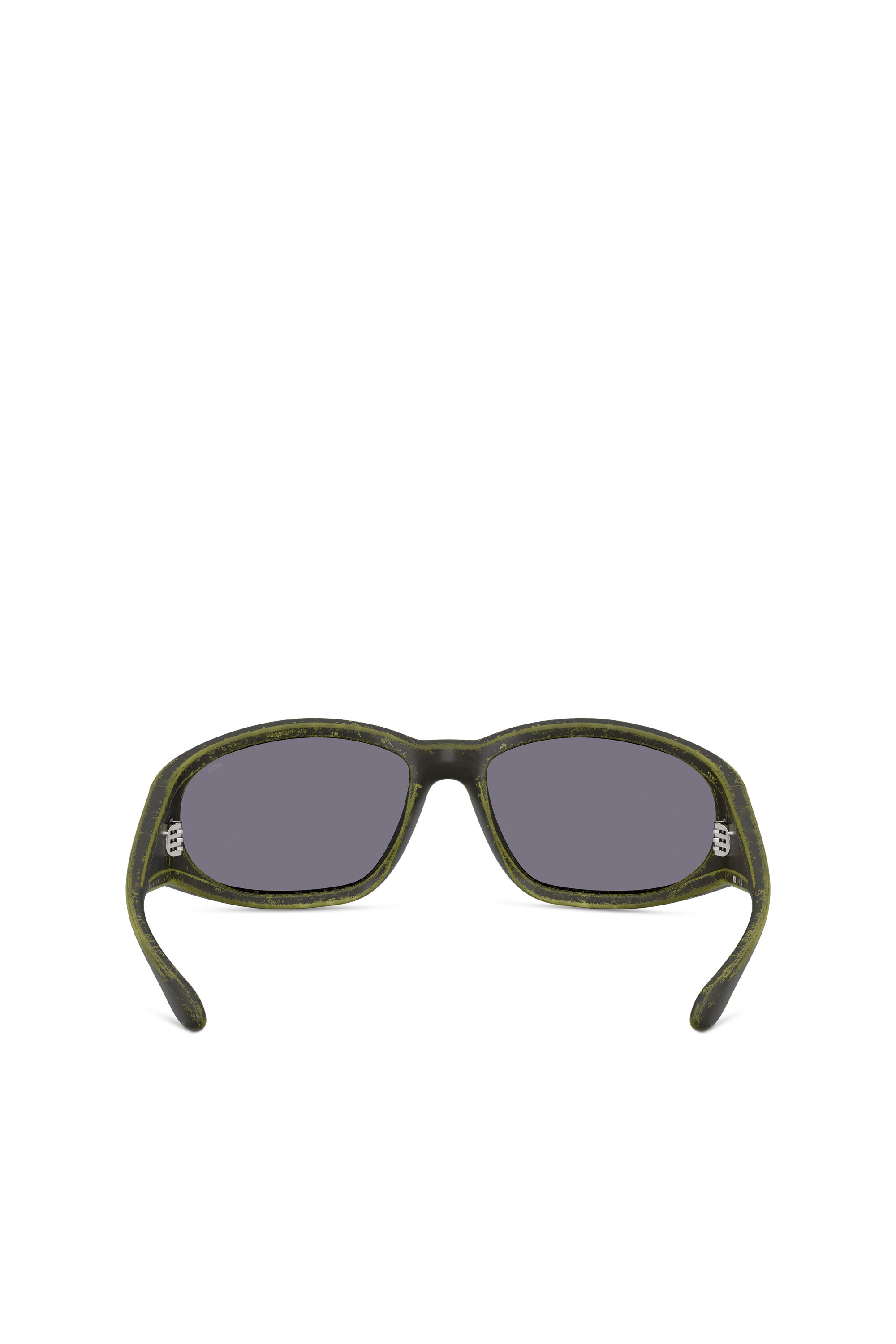 Diesel - 0DL3002, Occhiale in acetato con forma rettangolare Unisex in Verde - 3