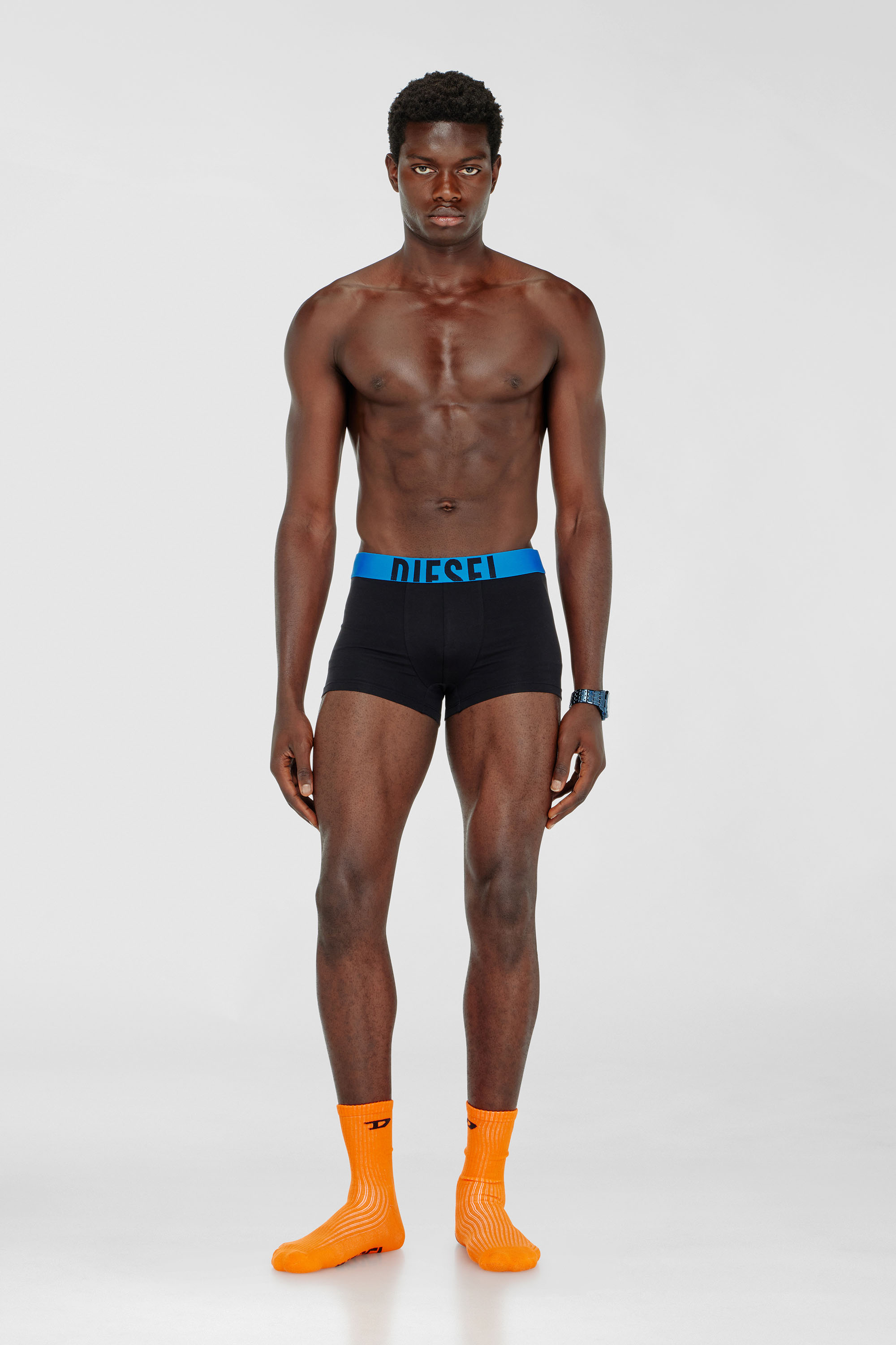 Set da tre boxer in cotone stretch