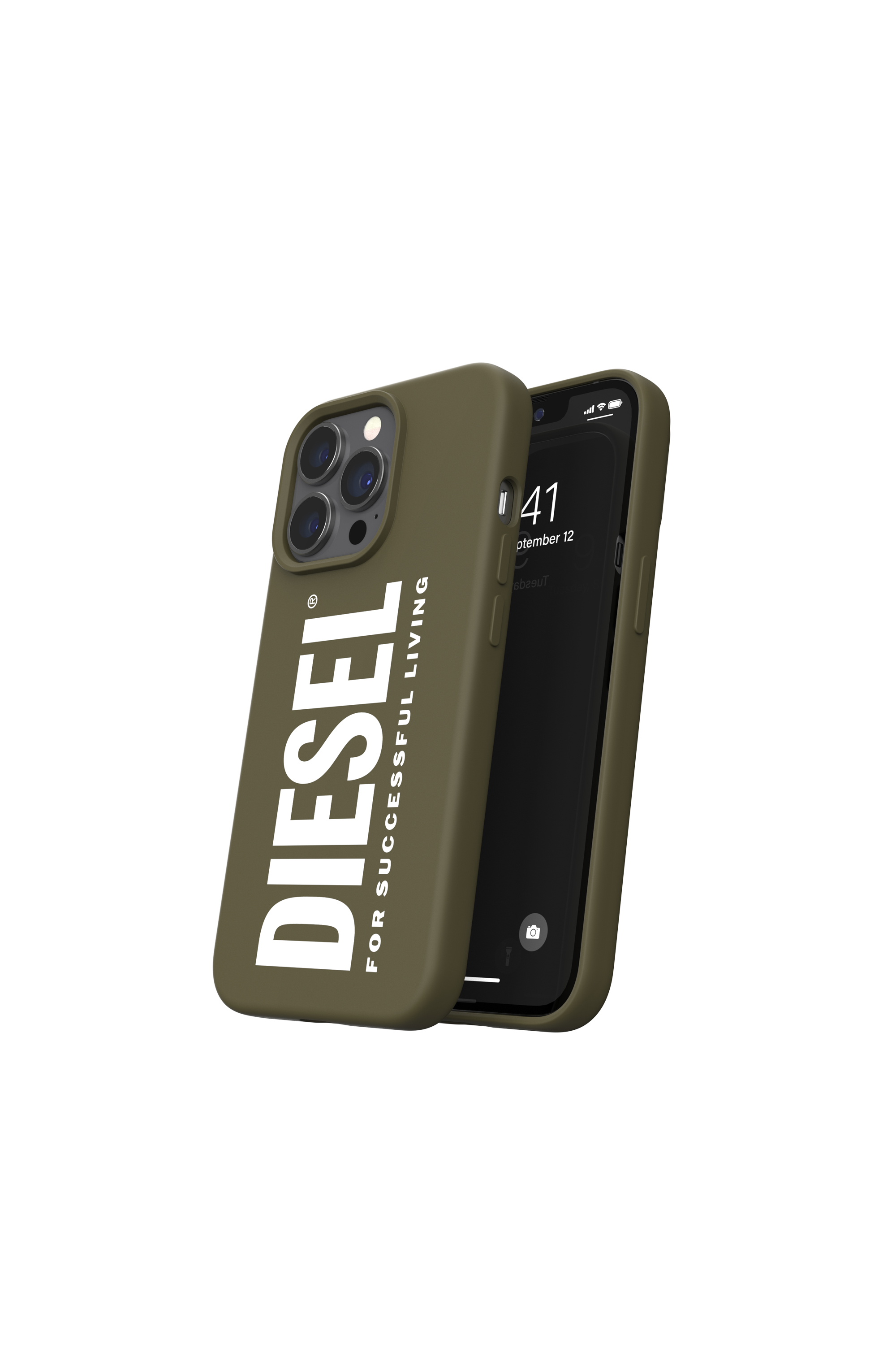 Diesel - 47166 SILICONE CASE, Verde Militare - Image 3