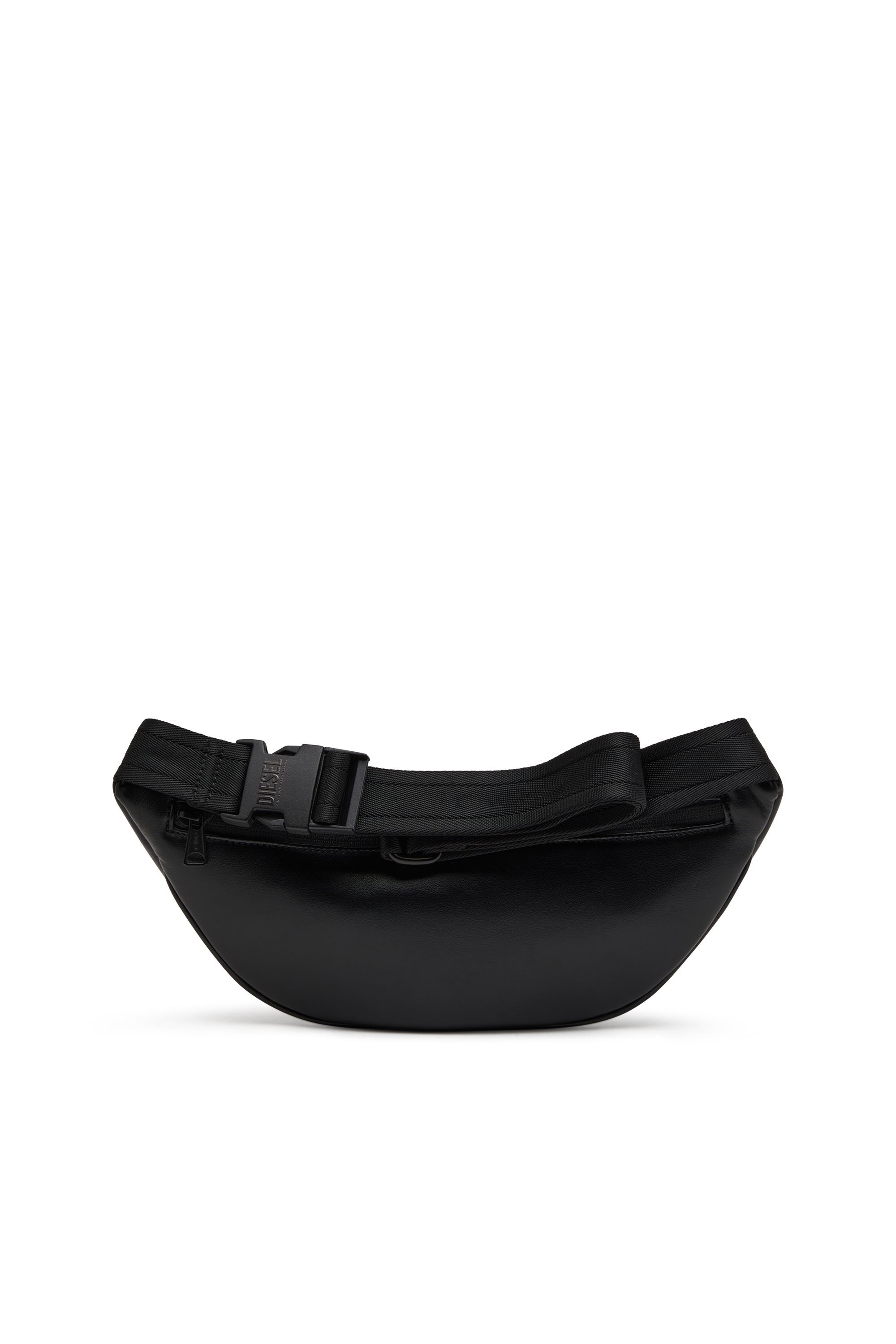 Diesel - HOLI-D BELT BAG M, Holi-D-Marsupio in PU e neoprene Uomo in Nero - 2