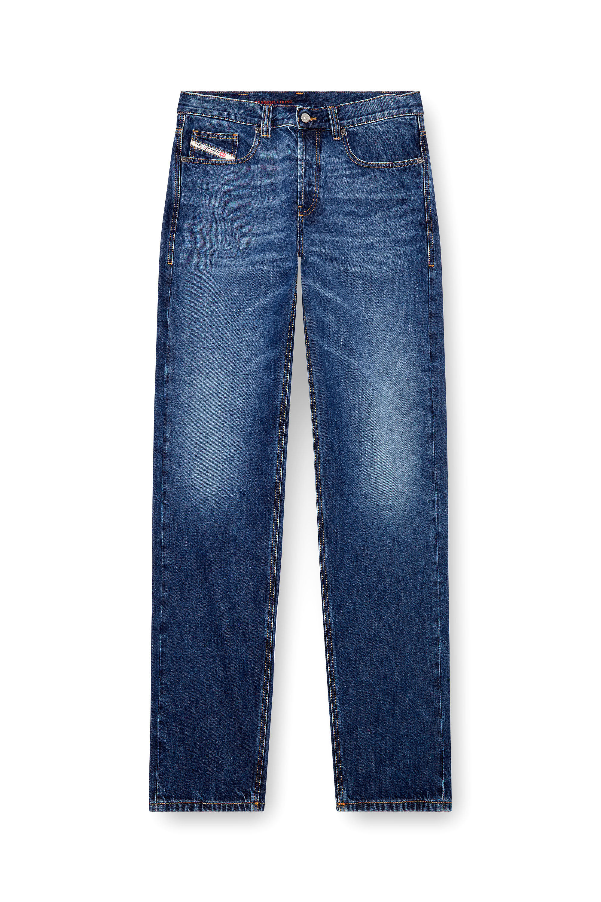 Diesel - Regular Jeans 2010 D-Macs 09I27 Uomo, Blu Scuro - Image 3