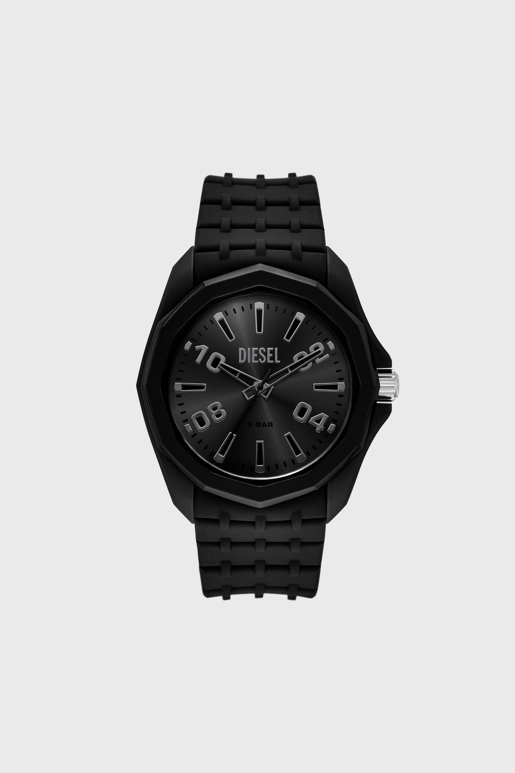 Diesel - DZ2243 WATCH, Orologio Stinger nero in silicone Uomo in Nero - 1