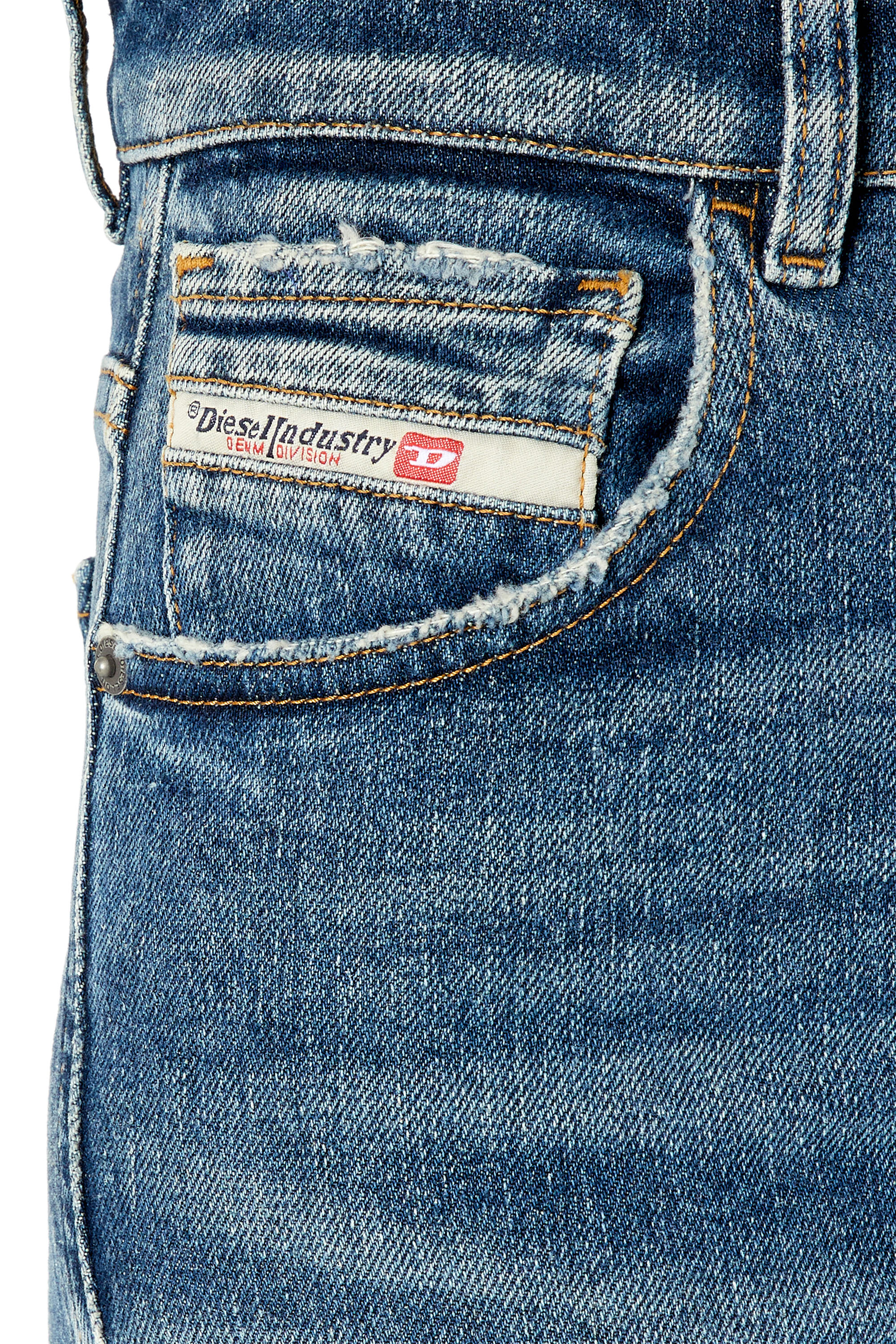 Diesel - 1994 007L1 Straight Jeans, Blu medio - Image 3