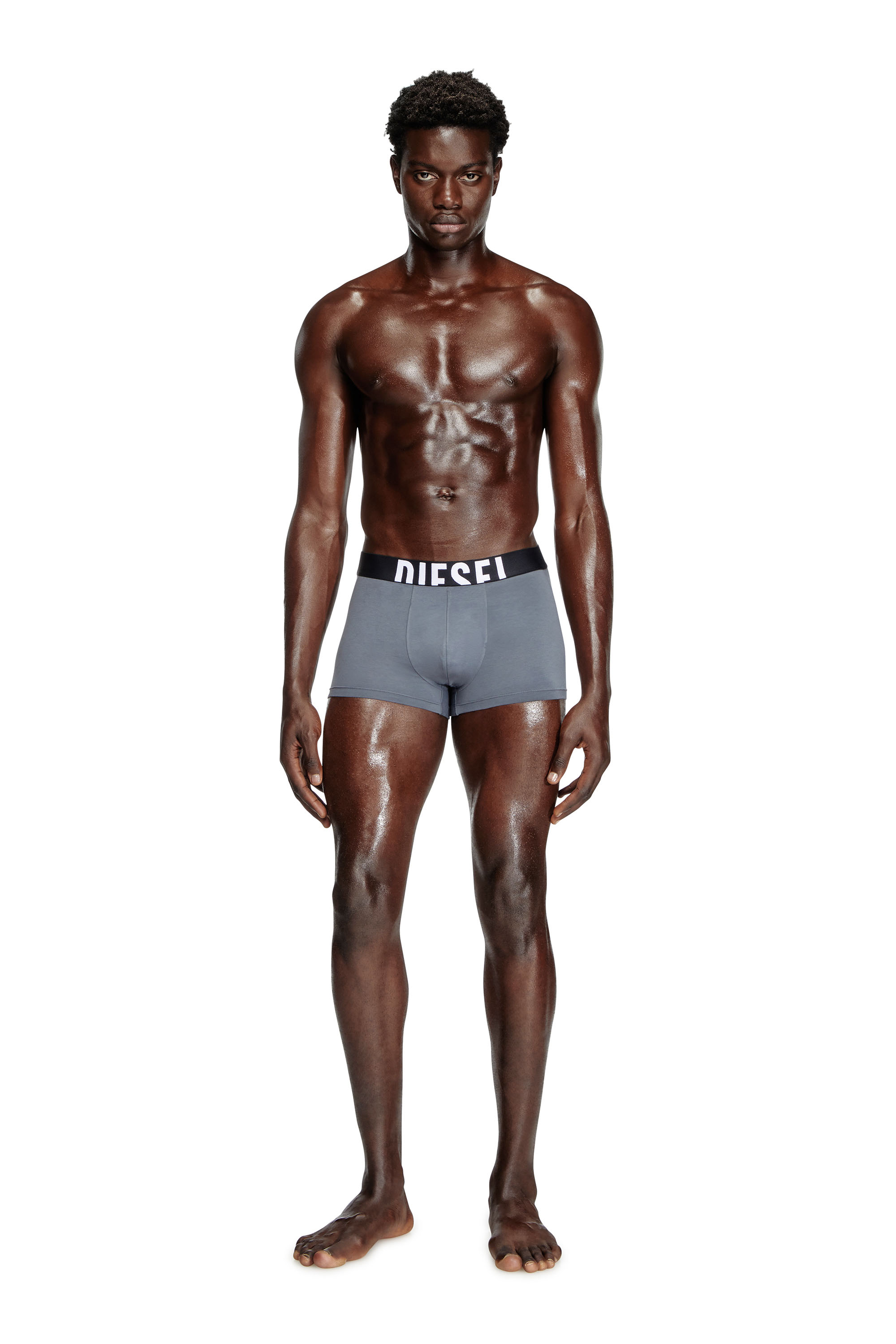 Diesel - DAMIEN-D-POP-3PACK-40, Set di tre boxer in cotone stretch Uomo in Multicolor - 1