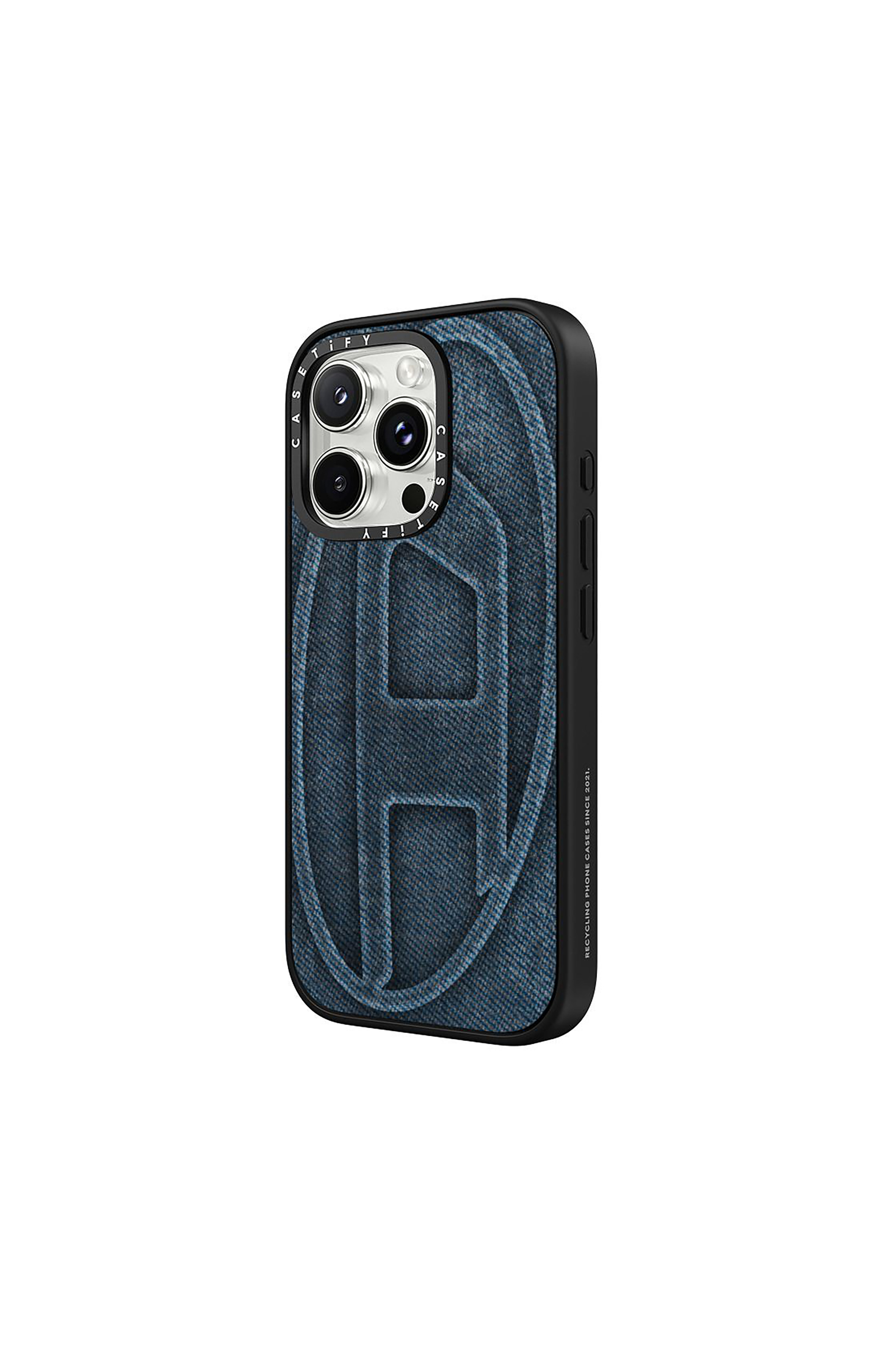 Diesel - 60582 MOULDED CASE, Custodia Oval D impact per iPhone 16 Pro Max Unisex in Blu - 2