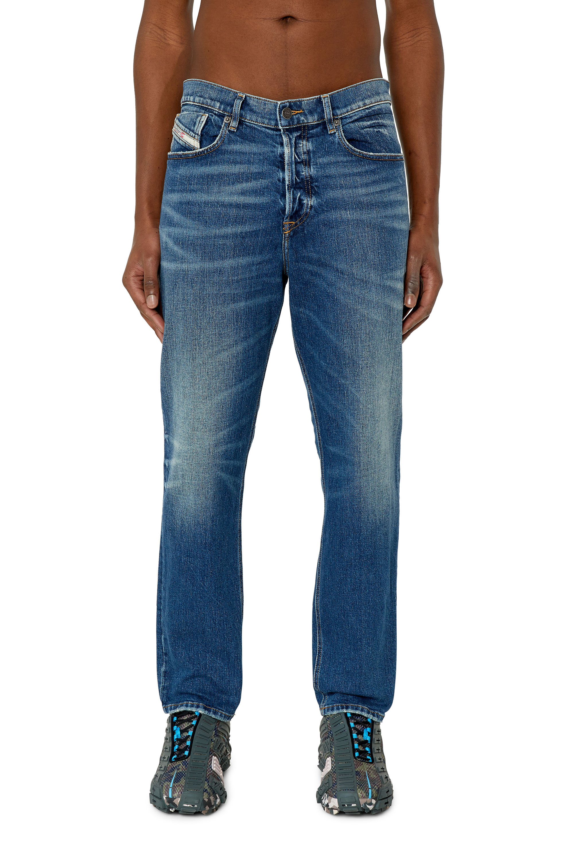 Diesel - Tapered Jeans 2005 D-Fining 007L1, Blu medio - Image 2