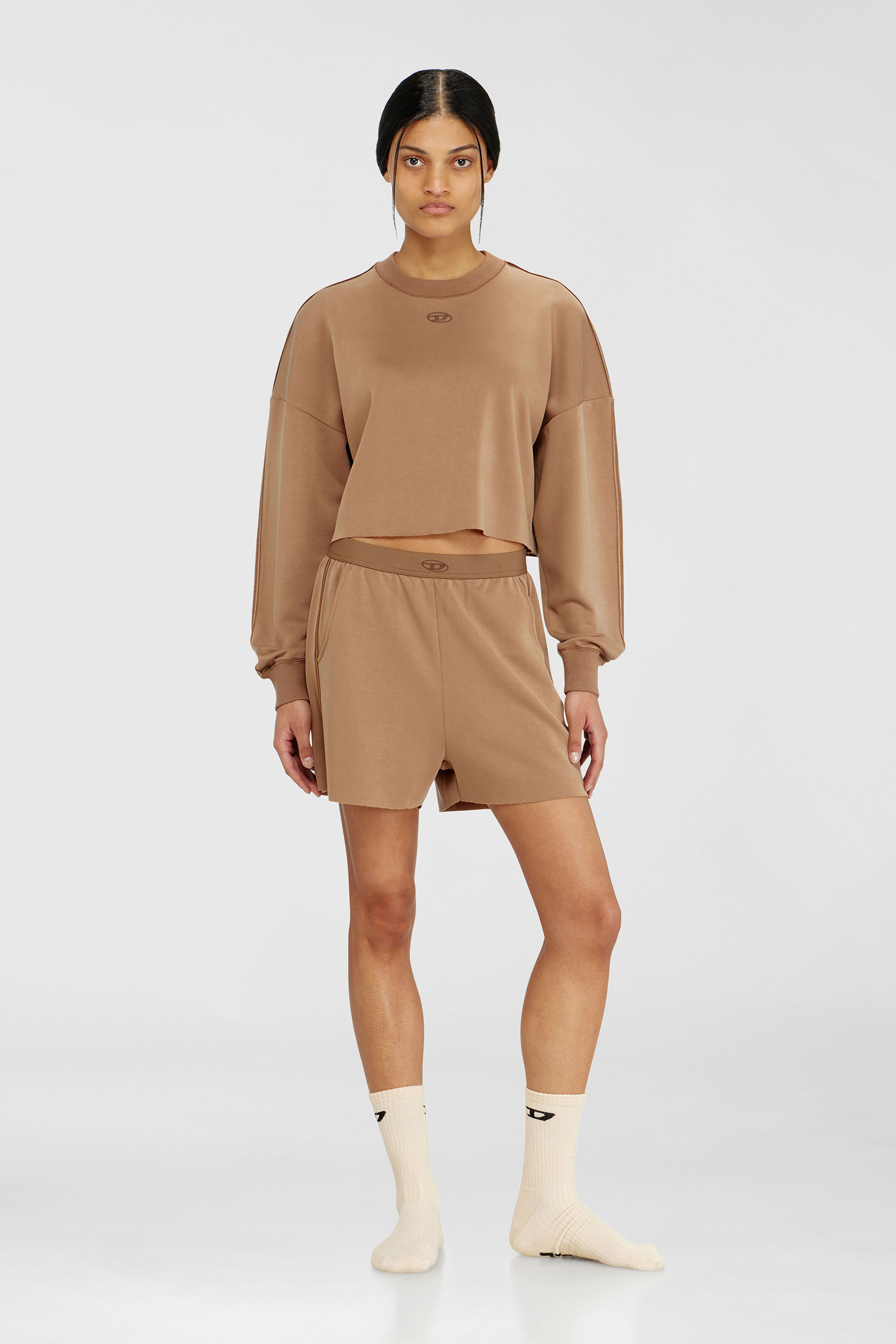 Pantaloncini in scuba leggero stretch