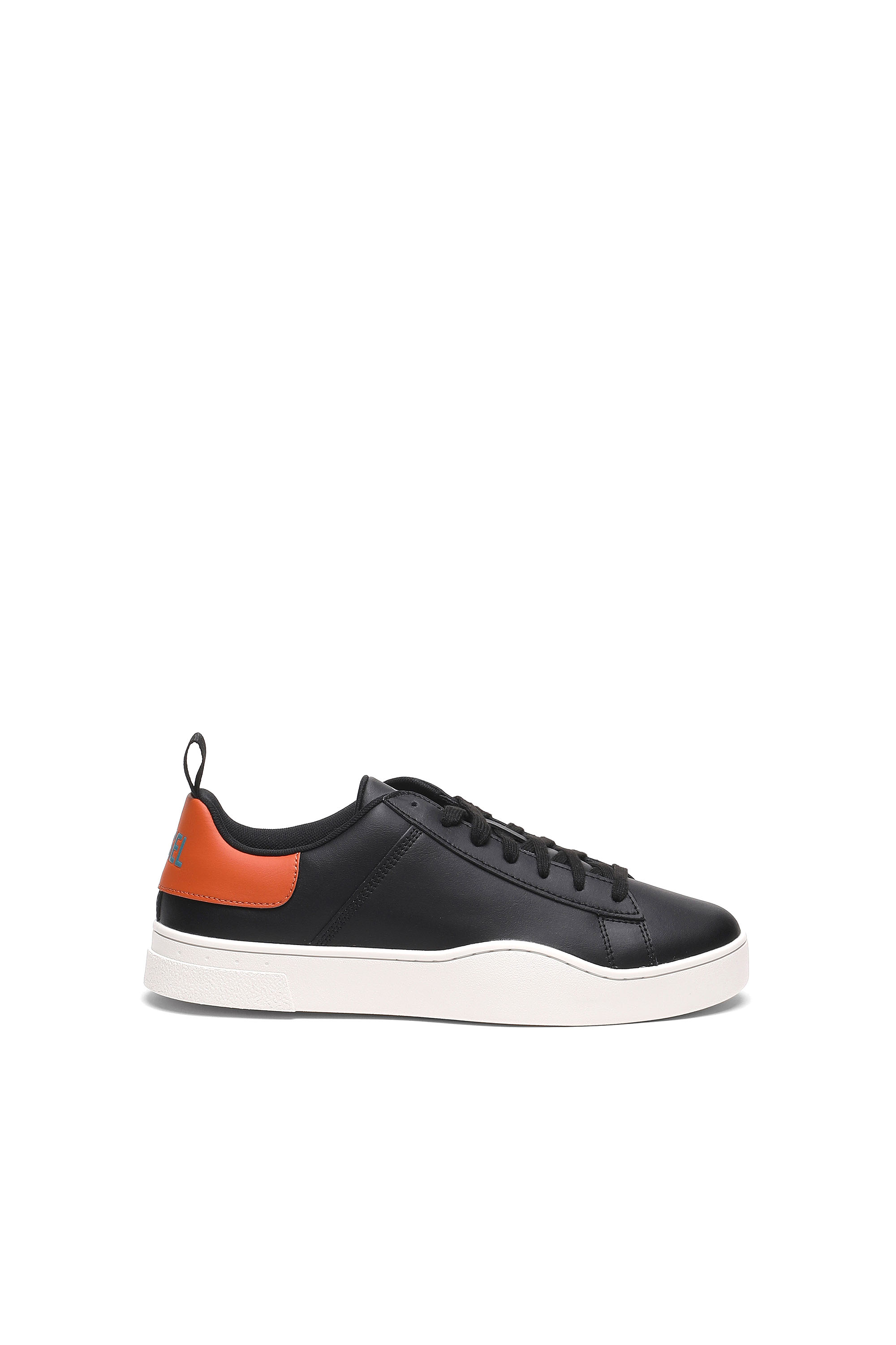 S-CLEVER LOW LACE, Nero/Arancione - Sneakers