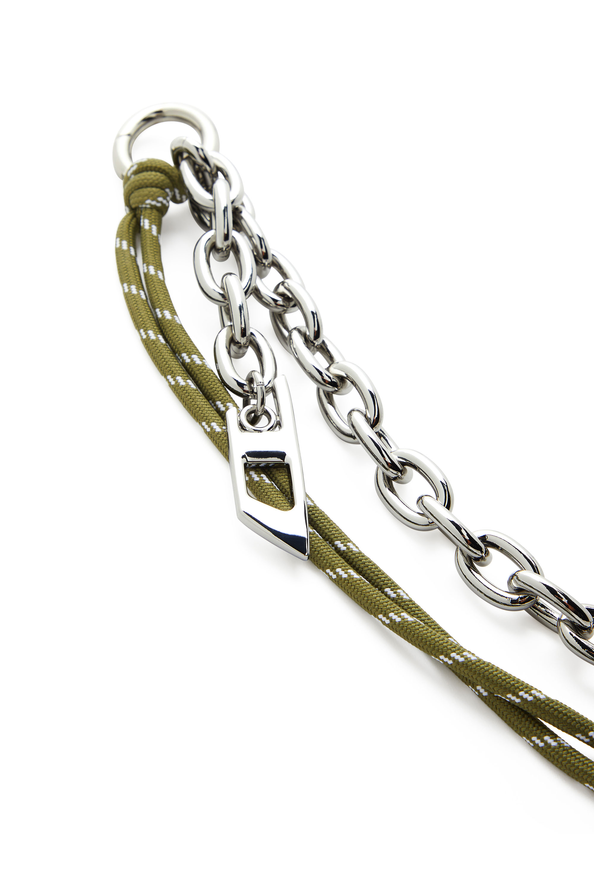 CHAIN-D L, Argento/Verde