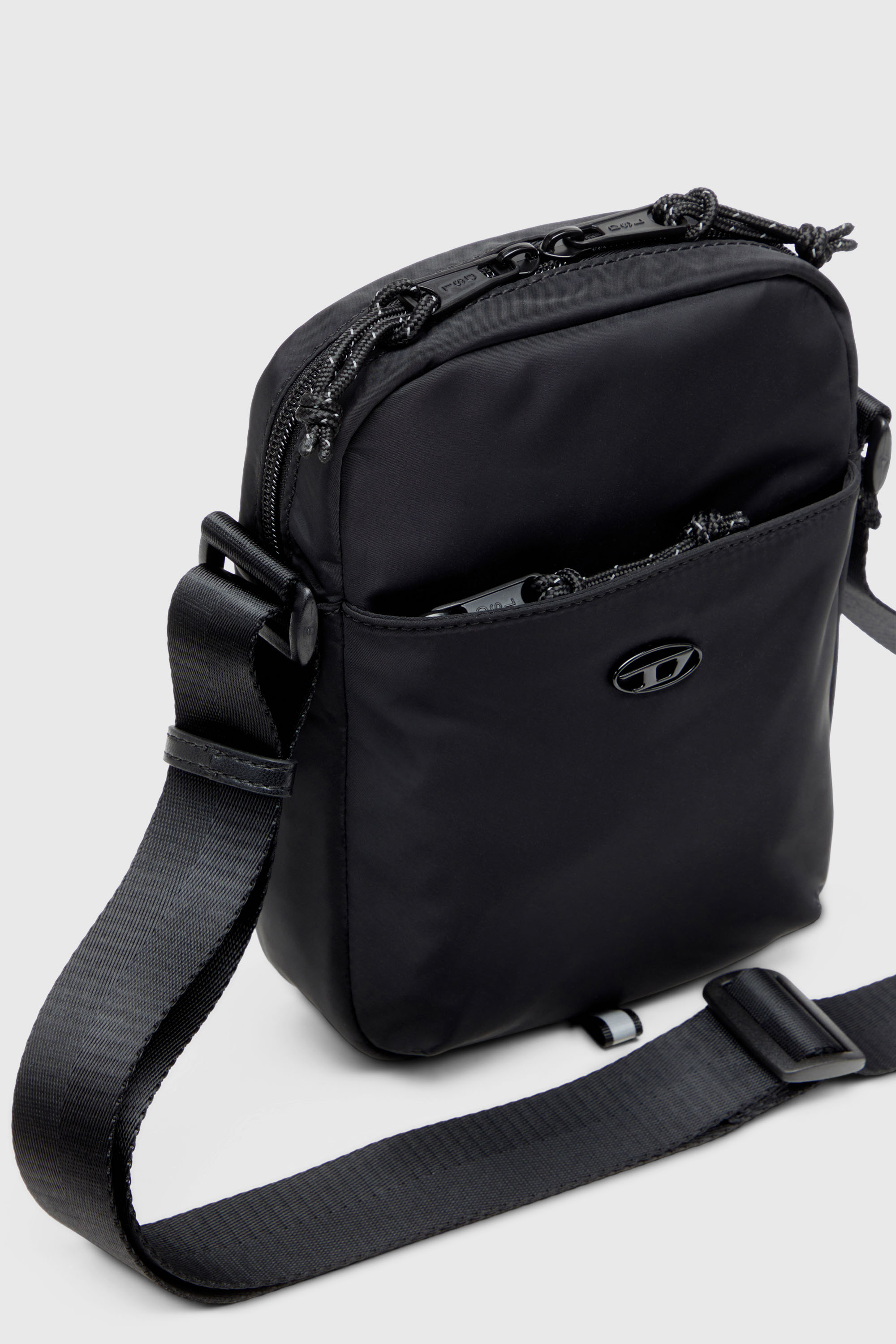 Diesel - D-PACK CROSSBODY X, D-Pack-Borsa crossbody in tessuto tecnico Uomo in Nero - 5