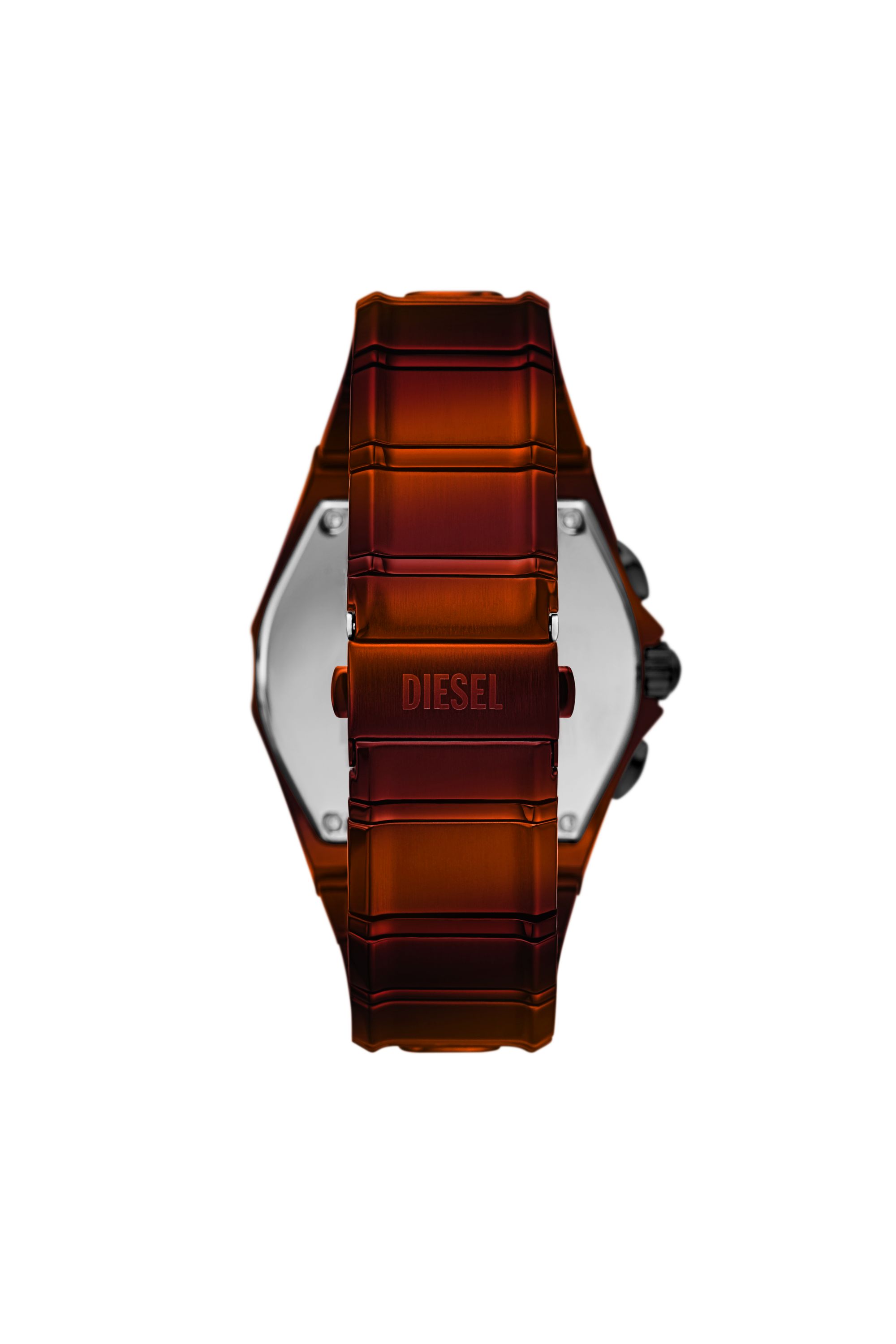 Diesel - DZ4693 WATCH, Orologio D-Curve in acciaio inossidabile rosso Uomo in Rosso - 2