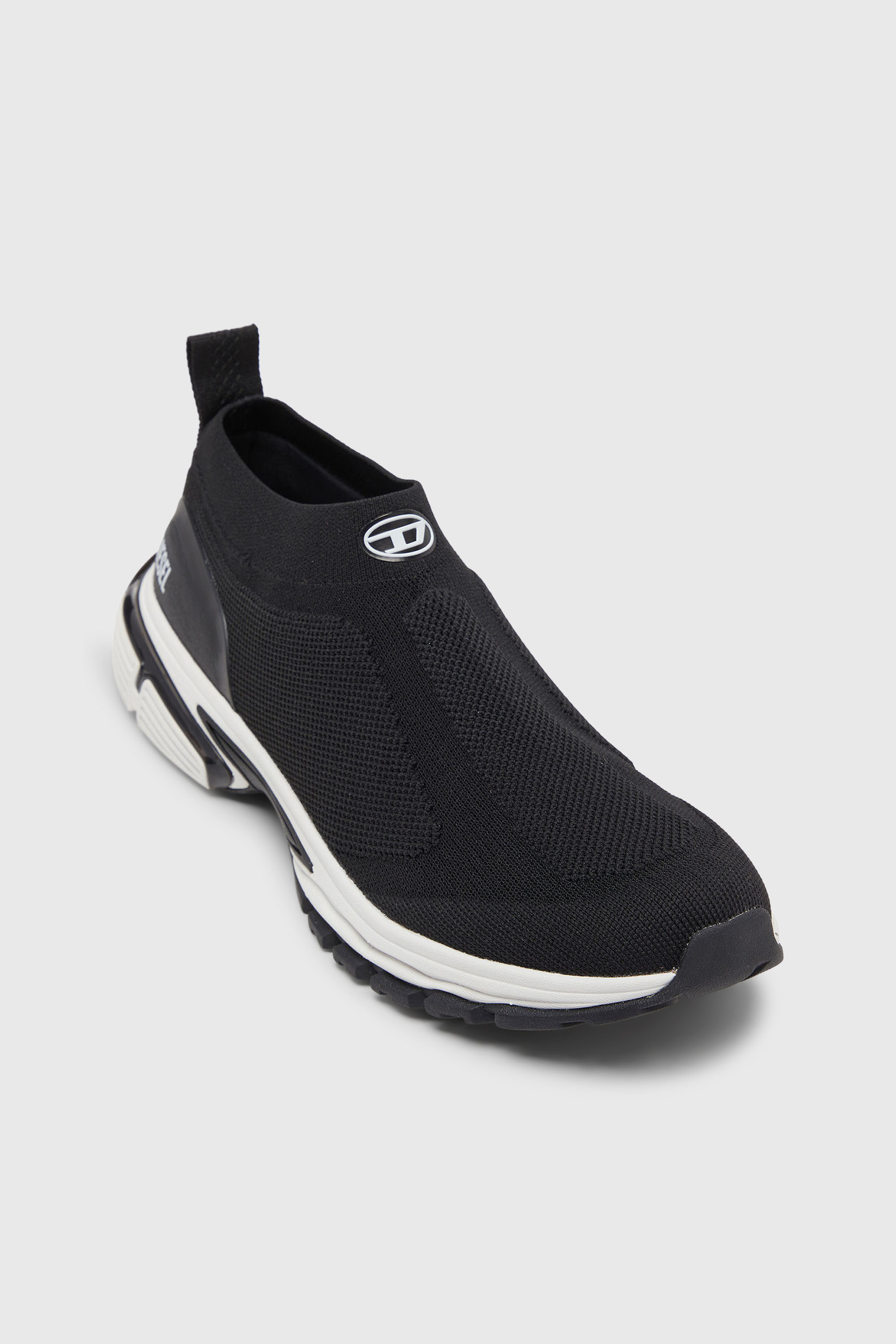 Diesel - S-PRO-V-DENSE-SOCKS, Pro-V-Dense-Sneakers a calzino in maglia slip-on Uomo in Nero - 6