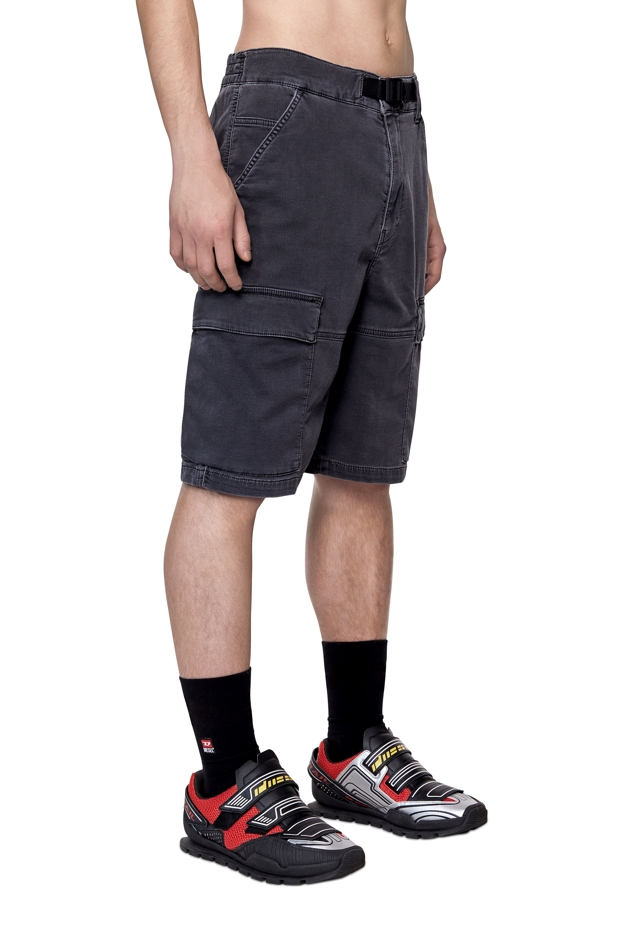 D-KROOLEY JOGGJEANS CARGO SHORTS, 