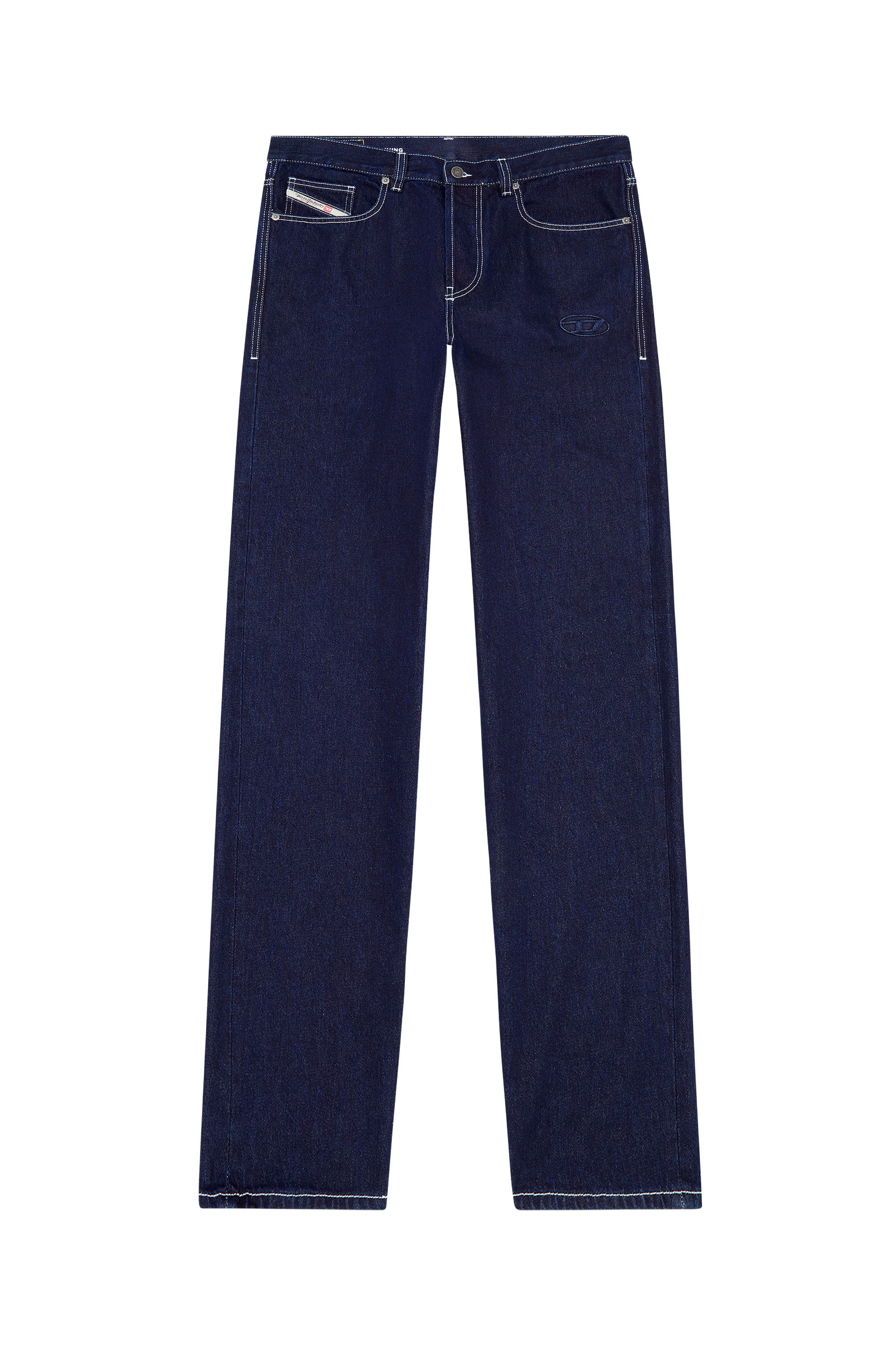 2010 D-Macs 09F19 Straight Jeans, Blu Scuro - Jeans