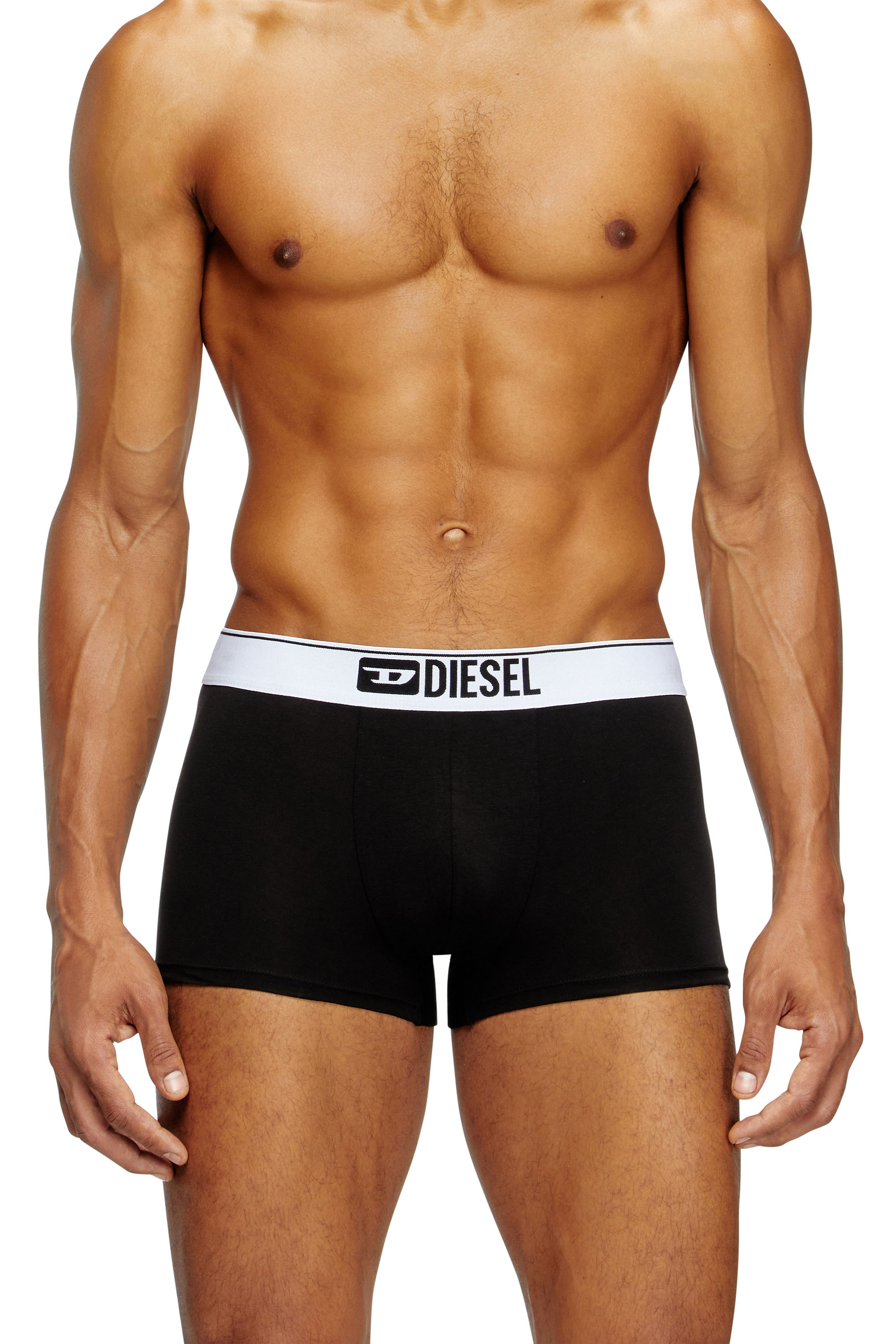 Diesel - UMBX-DAMIENTHREEPACK, Set di tre boxer tinta unita Uomo in Multicolor - 3