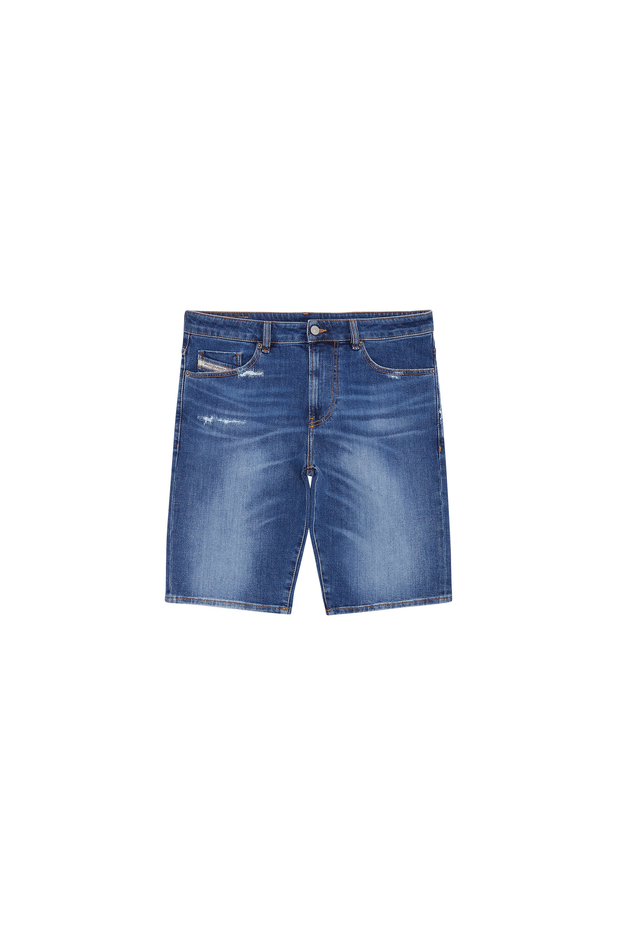 SLIM-SHORT, Blu medio - Shorts