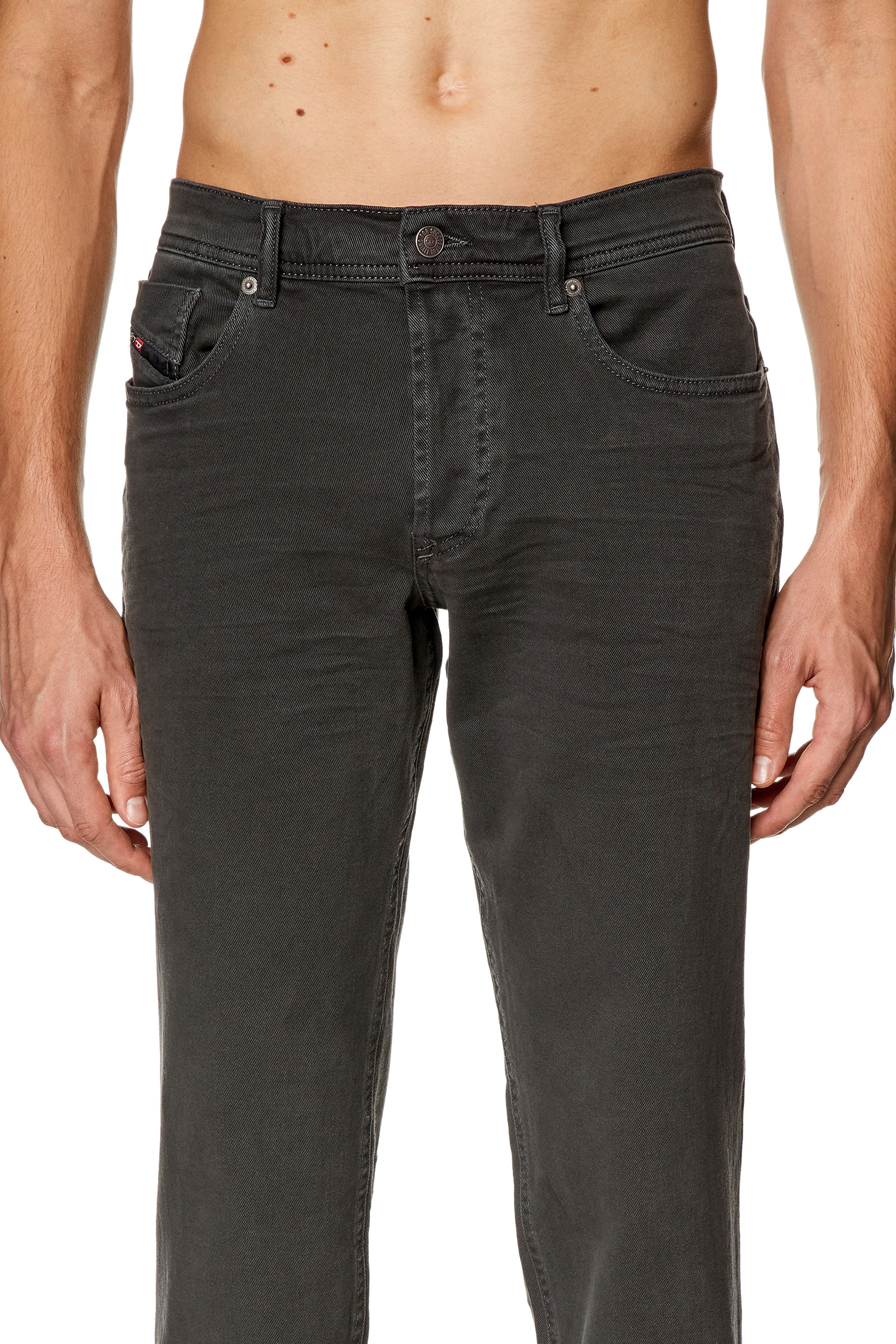 Diesel - Tapered Jeans 2023 D-Finitive 0QWTY, Grigio scuro - Image 3