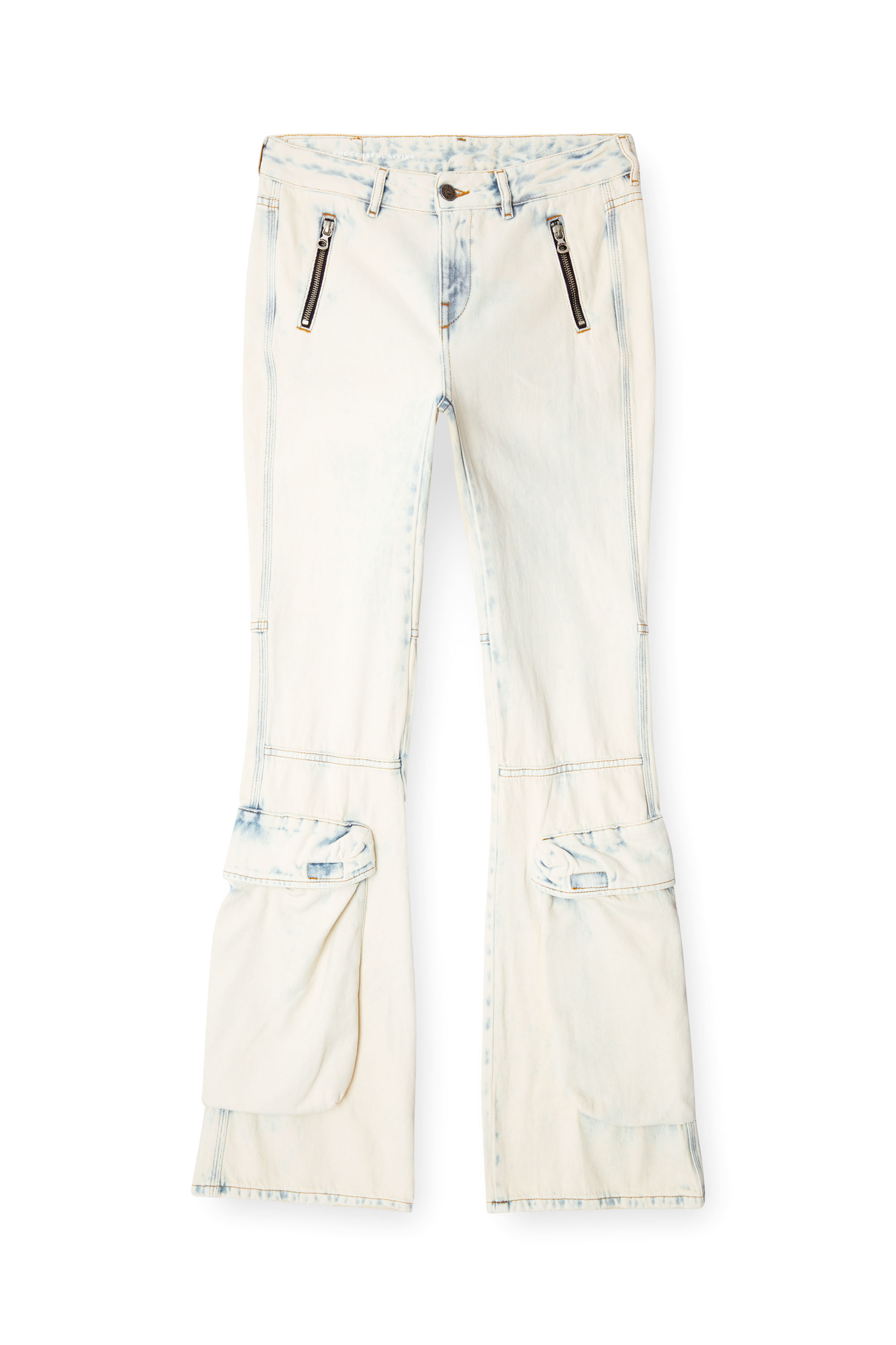 Diesel - Bootcut Jeans D-Poky 0CBCV Donna, Blu Chiaro - Image 3