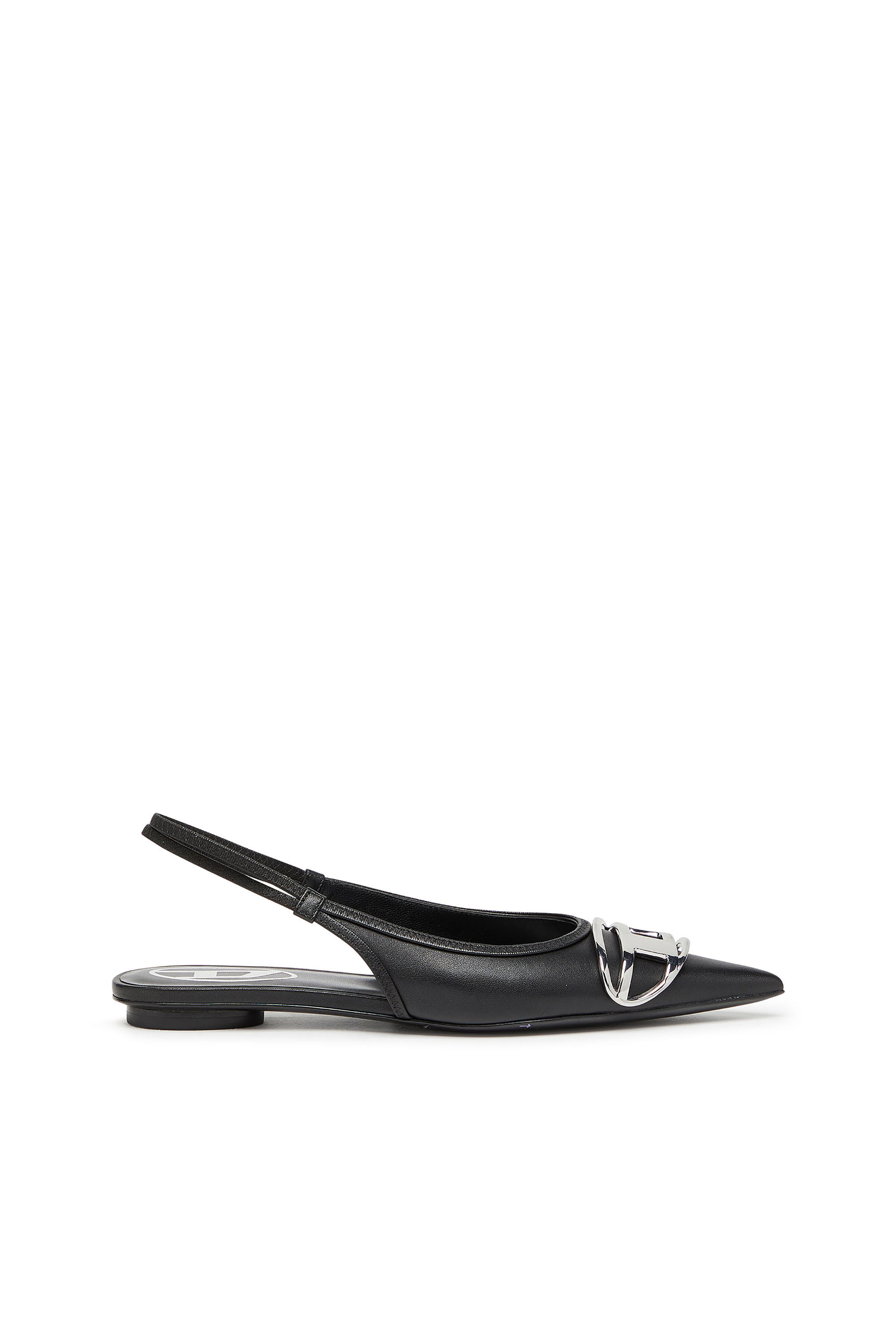 Diesel - D-VENUS SB BAL, Ballerina slingback in nappa Donna in Nero - 1