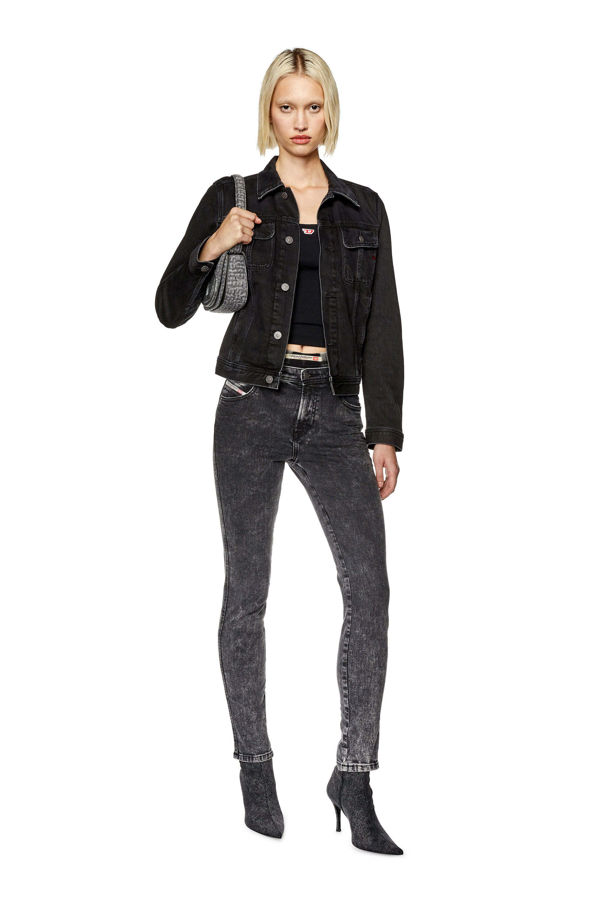 Diesel - DE-BONNY, Nero/Grigio scuro - Image 2