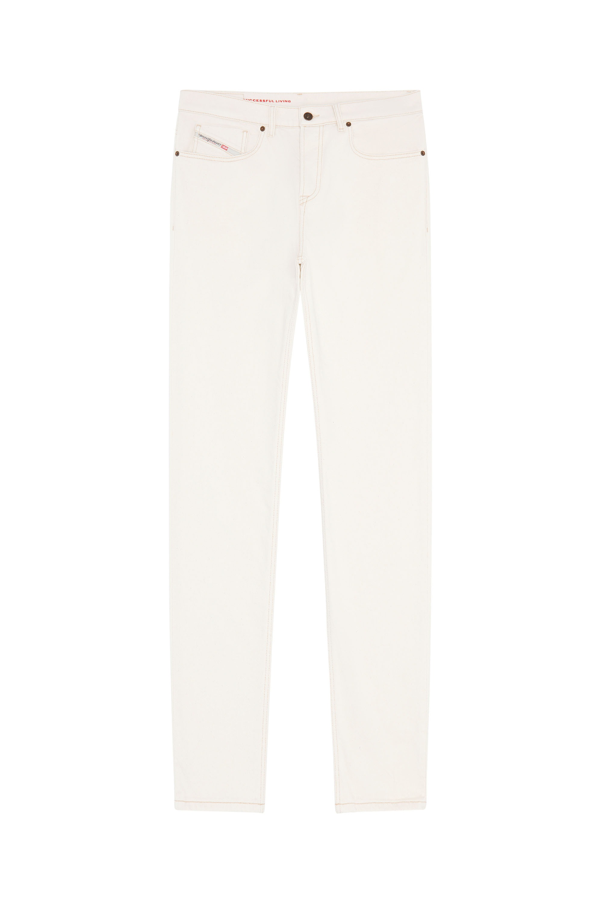 Diesel - 2005 D-FINING 09B94 Tapered Jeans, Bianco - Image 6