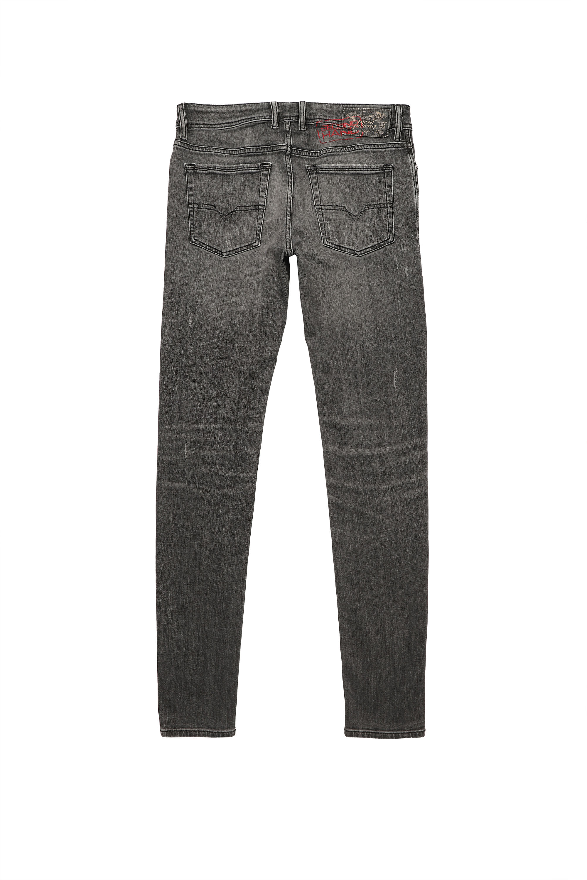 Diesel - TROXER, Diesel Uomo - Jeans Grigio chiaro Uomo in Nero - 2