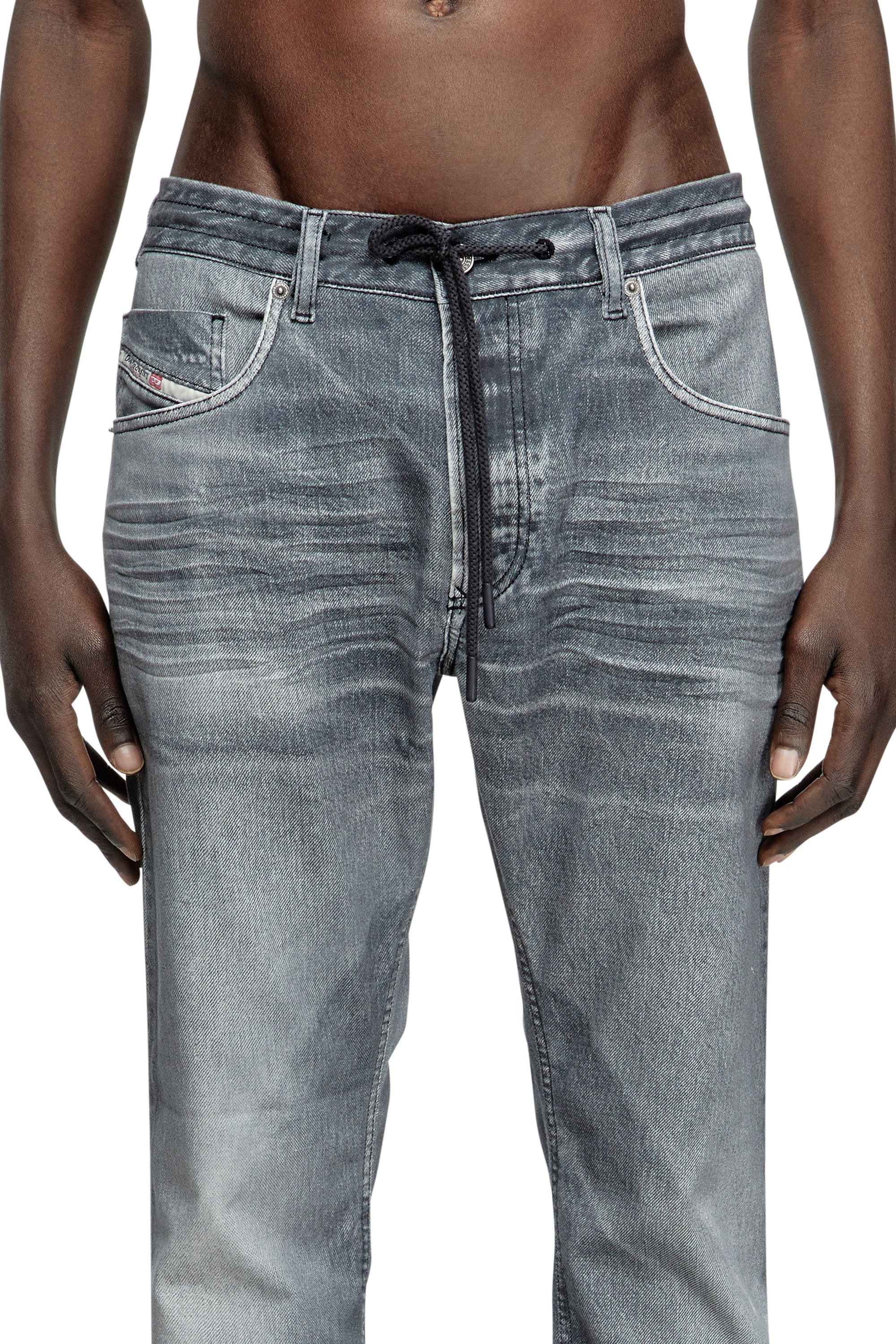 Diesel - Regular 2030 D-Krooley Joggjeans® 068PC Uomo, Blu Chiaro - Image 5