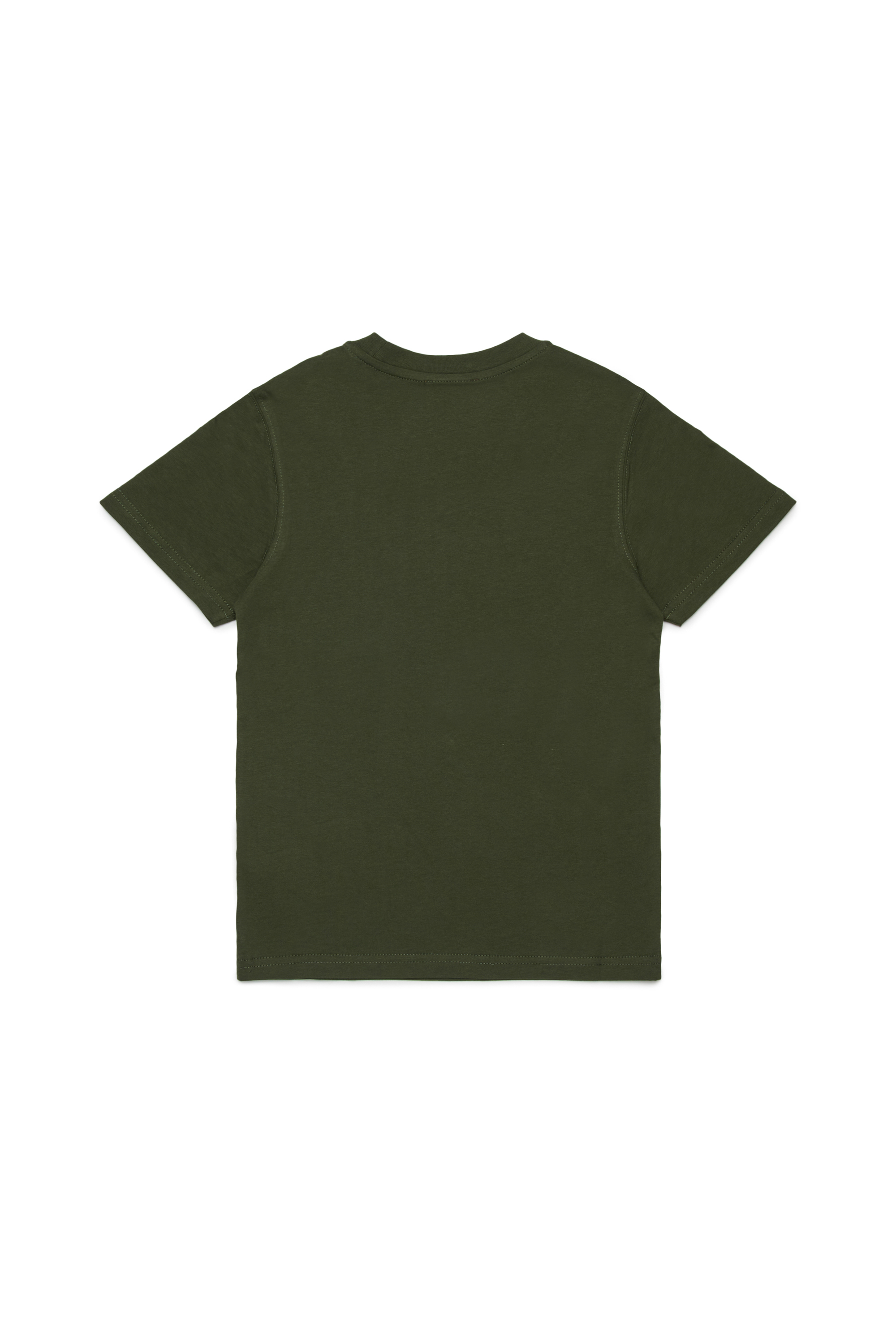 Diesel - TXDIEGO, T-shirt in cotone con patch Uomo in Verde - 2