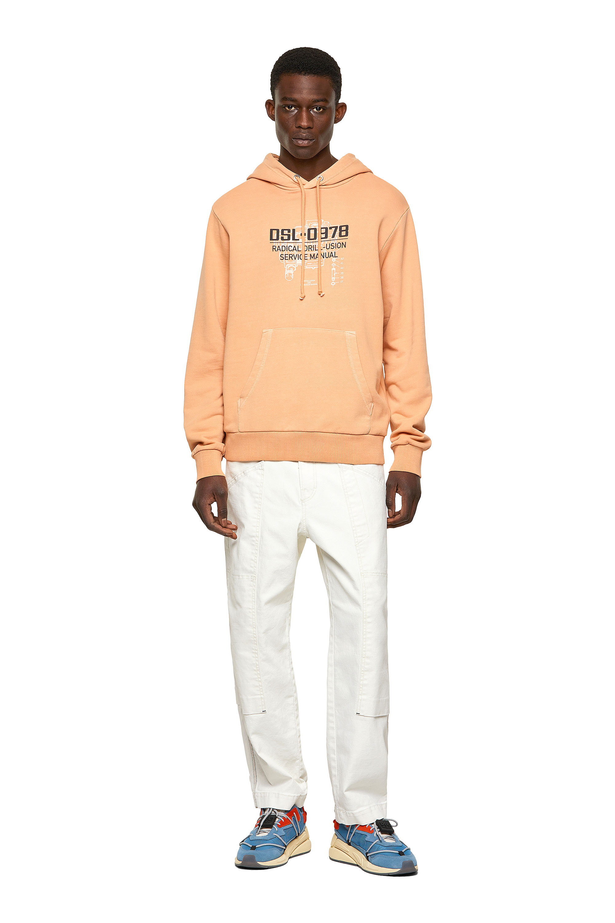 S-GIRK-HOOD-B3, Arancione Diesel - S-GIRK-HOOD-B3, Arancione - Image 1