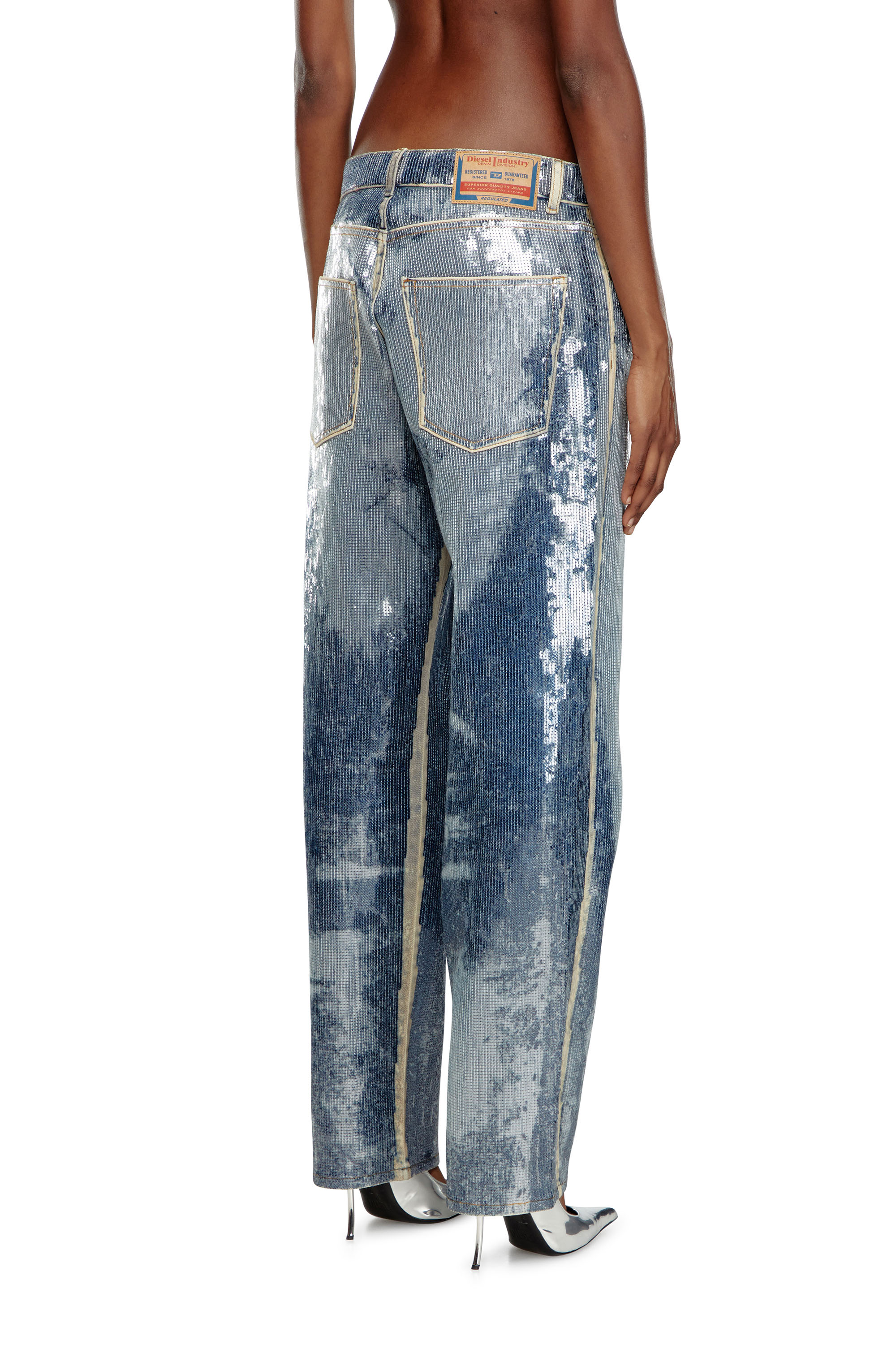 Diesel - Regular Jeans 1988 D-Ark 0PGAE Donna, Blu medio - Image 3