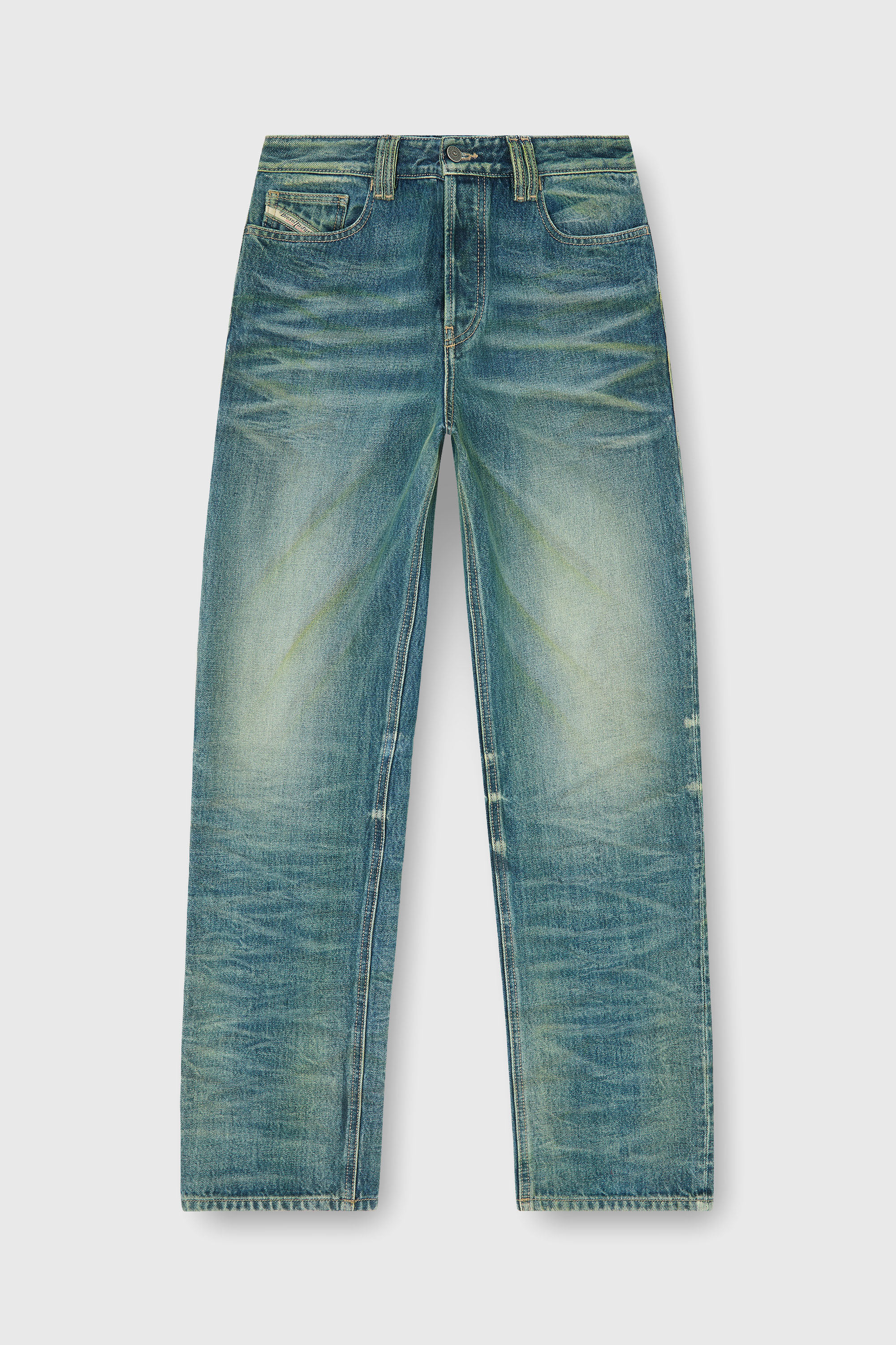 Diesel - Regular Jeans 1991 D-Voeed 007FV Uomo, Blu medio - Image 6