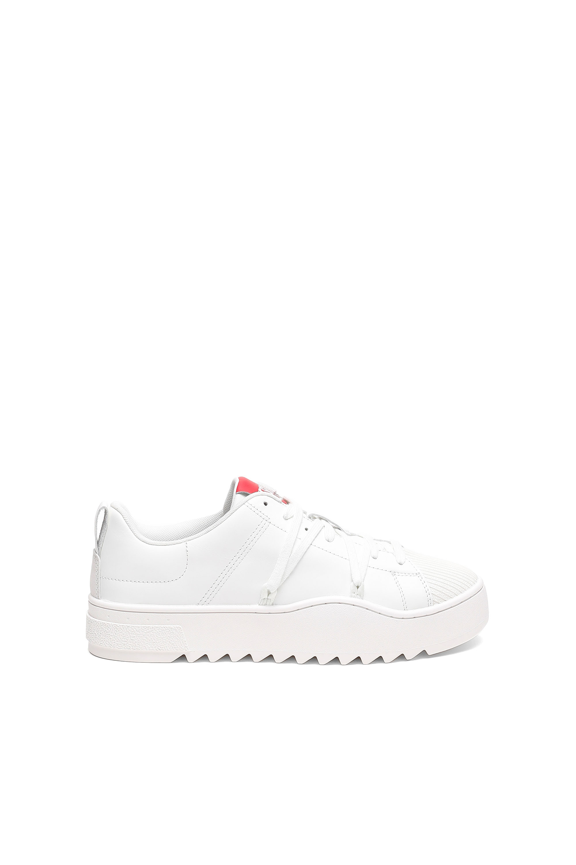 S-SHIKA LACEUP, Bianco/Rosso - Sneakers