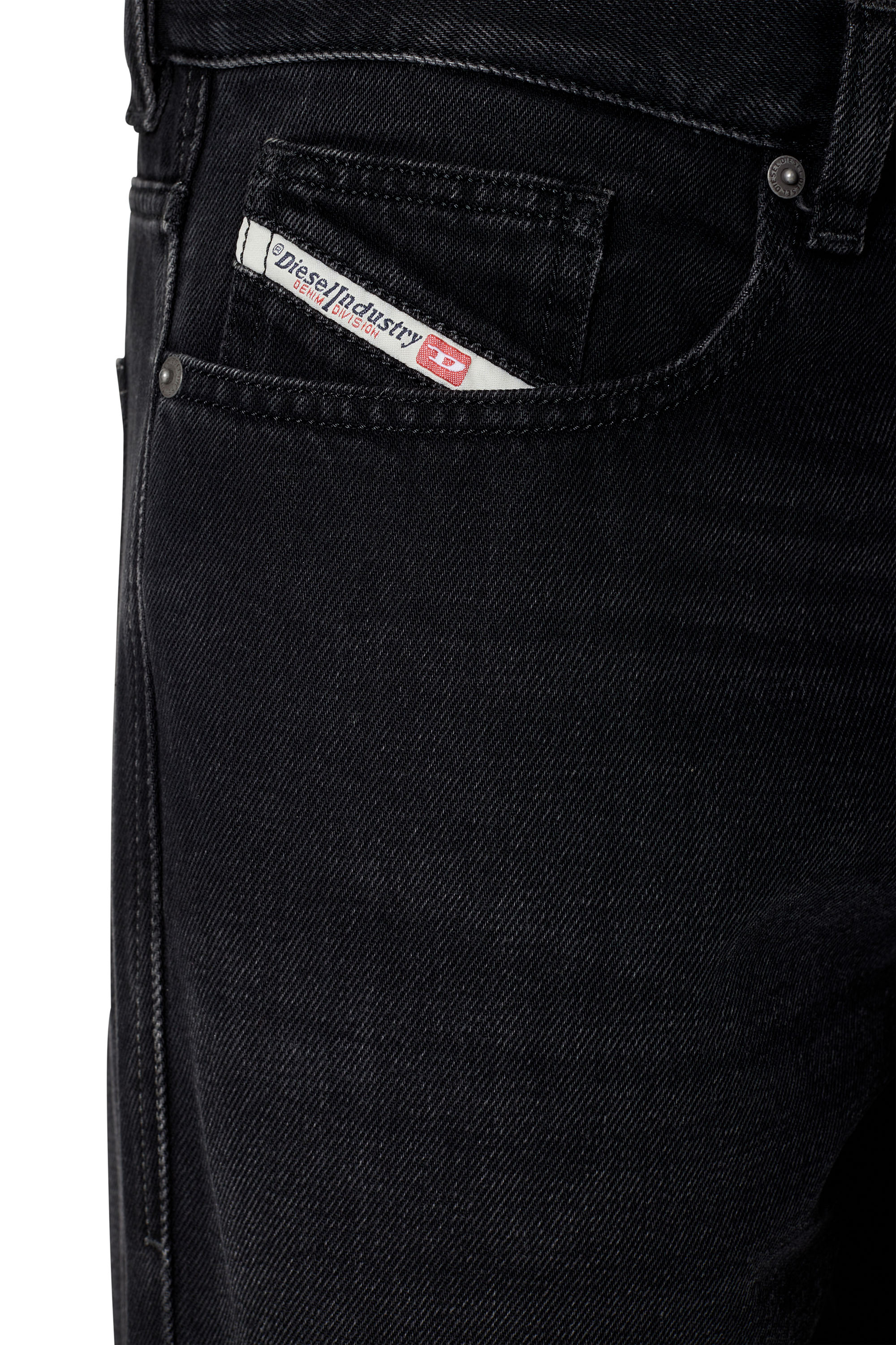 Diesel - Straight Jeans 2010 D-Macs 09B88, Nero/Grigio scuro - Image 5