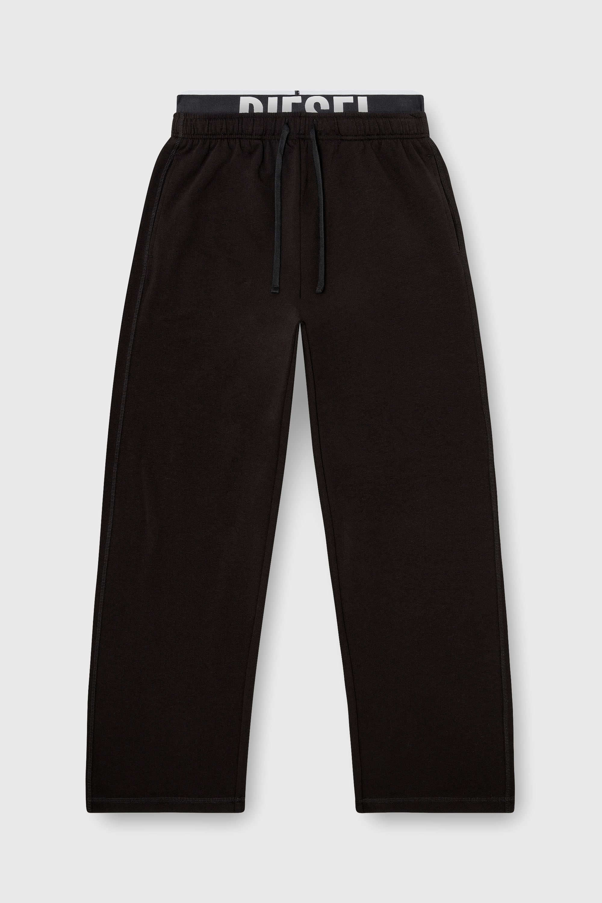 Diesel - BRADLEY-D-POP, Pantaloni in cotone con logo Uomo in Nero - 4